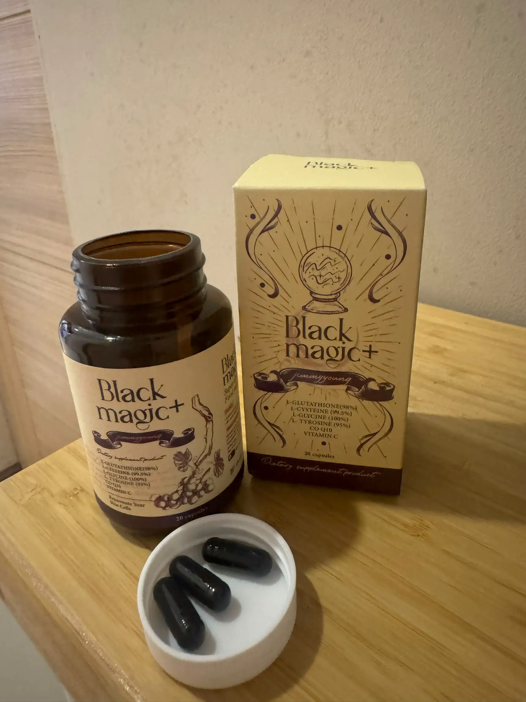 กลูต้าเม็ดดํา black magic รีวิว - การค้นหาใน Lemon8