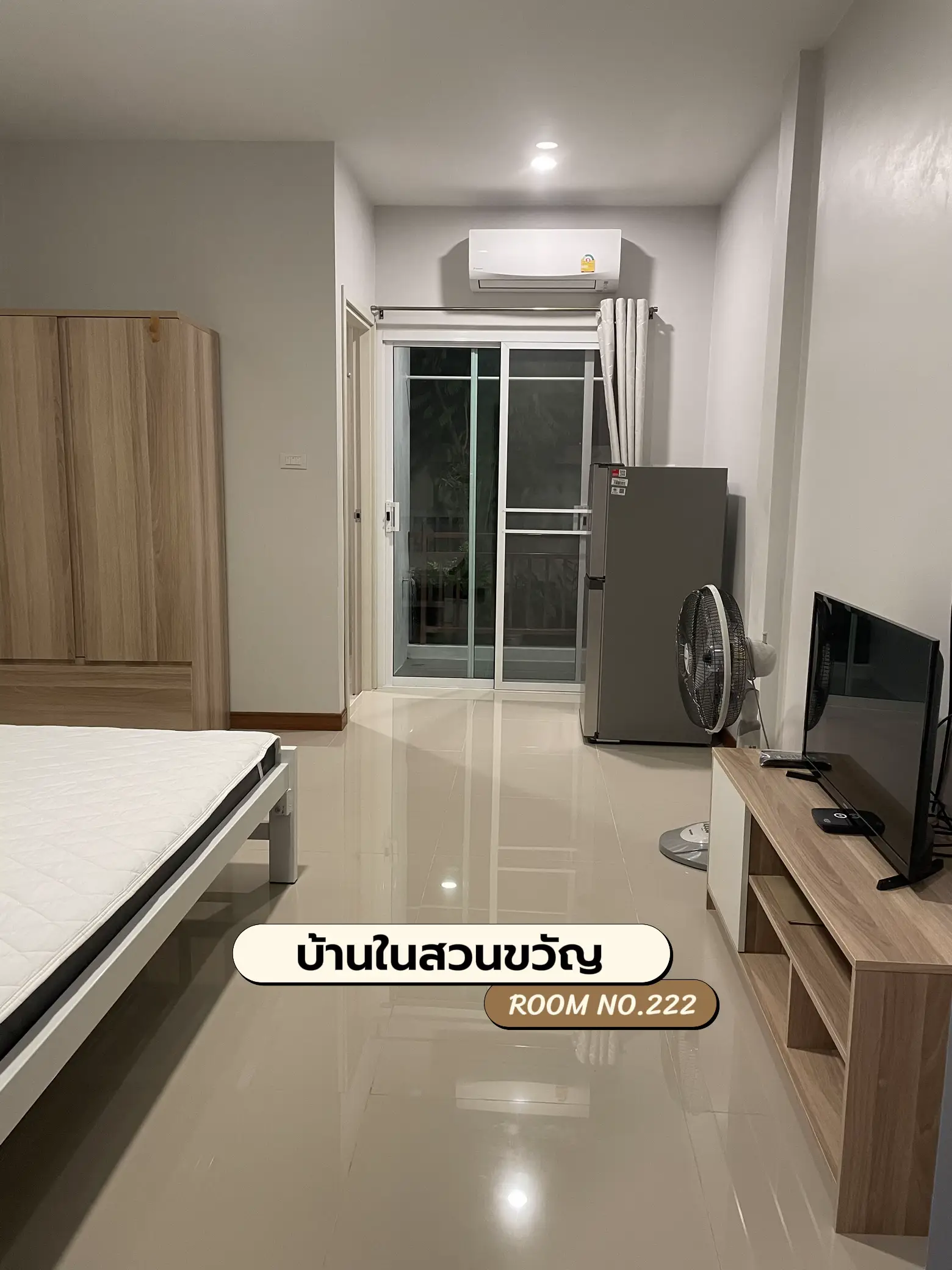 ROOM NO.222 | แกลเลอรีที่โพสต์โดย บ้านในสวนขวัญ | Lemon8