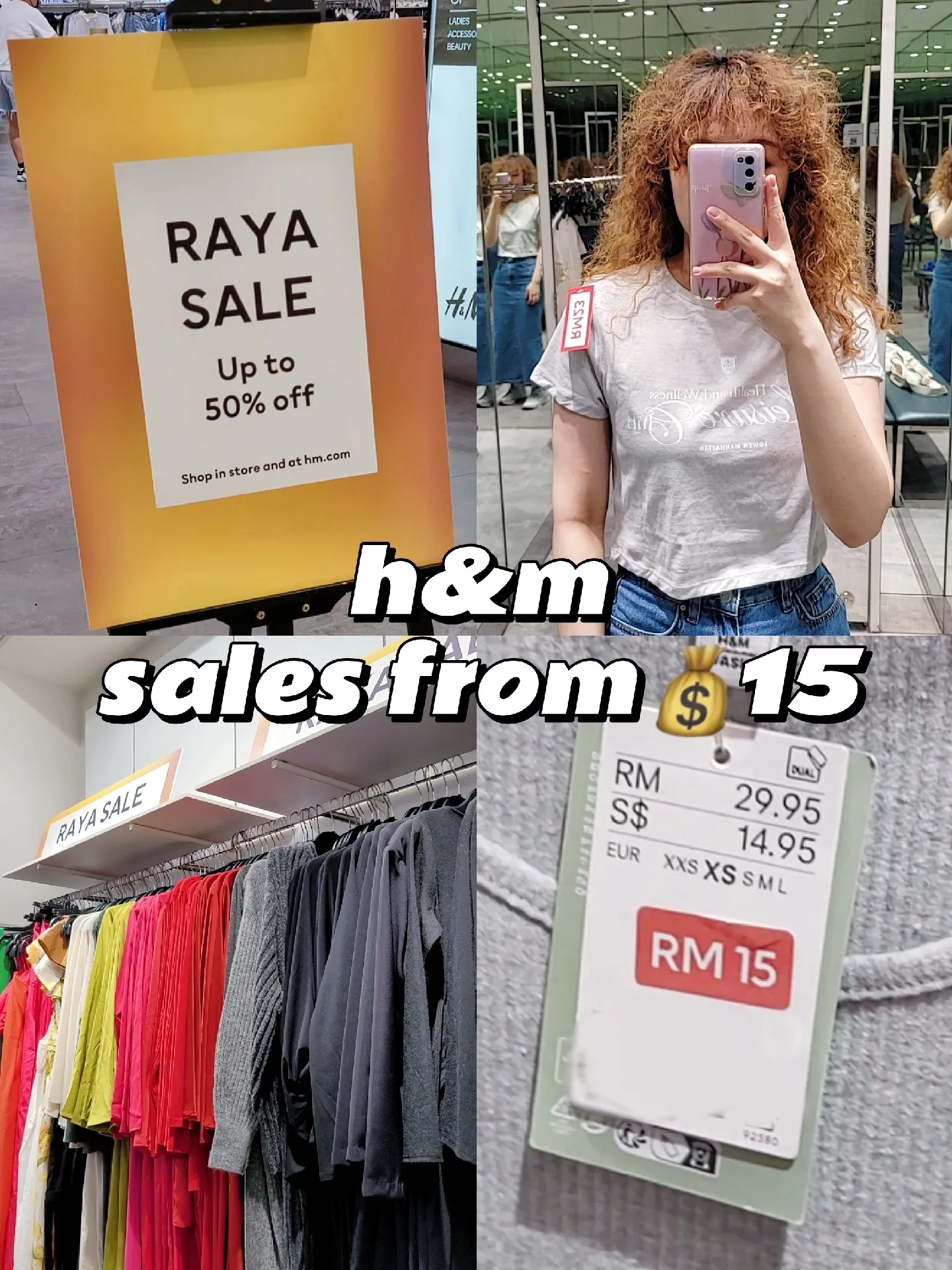 🇲🇾h&m sales from 💰15 only!😍 | little wei weiの投稿動画 | Lemon8