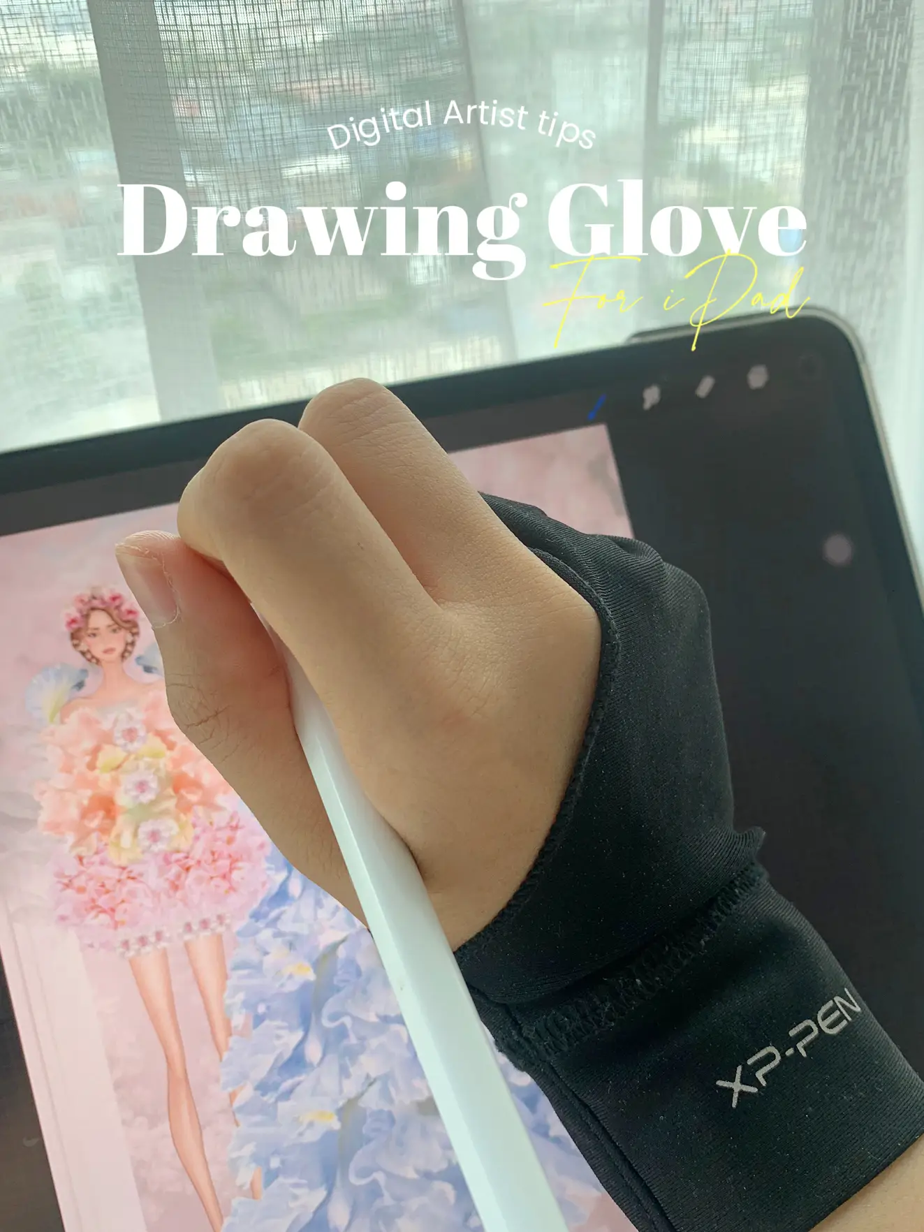 Drawing Gloves Review for People Like to Work in iPad