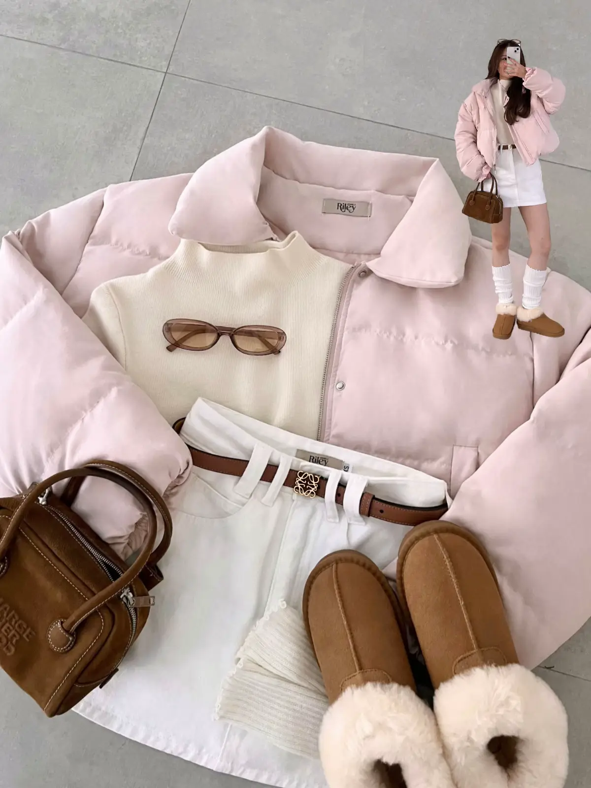 ♡˖ แชร์ไอเดียแต่งตัว 5 looks Winter Outfits 🤎🎀🧵 | แกลเลอรีที่โพสต์โดย ...