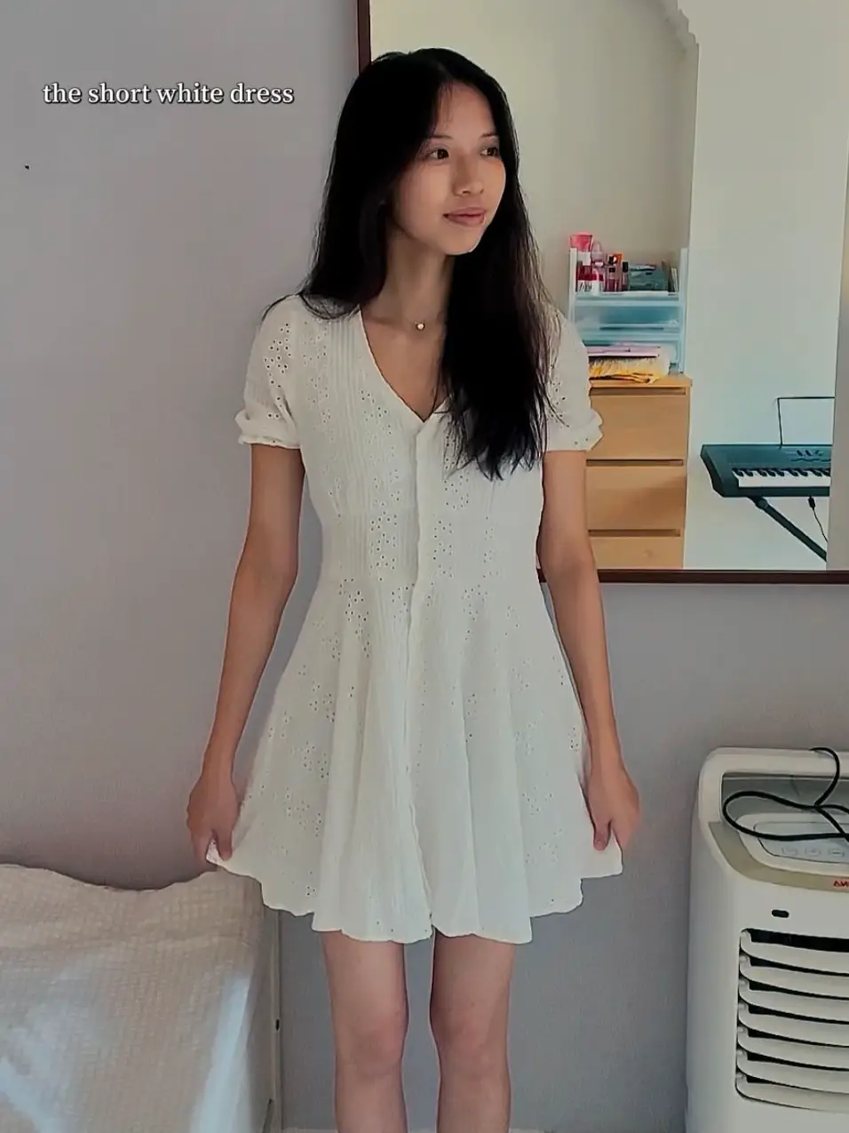 too short dress