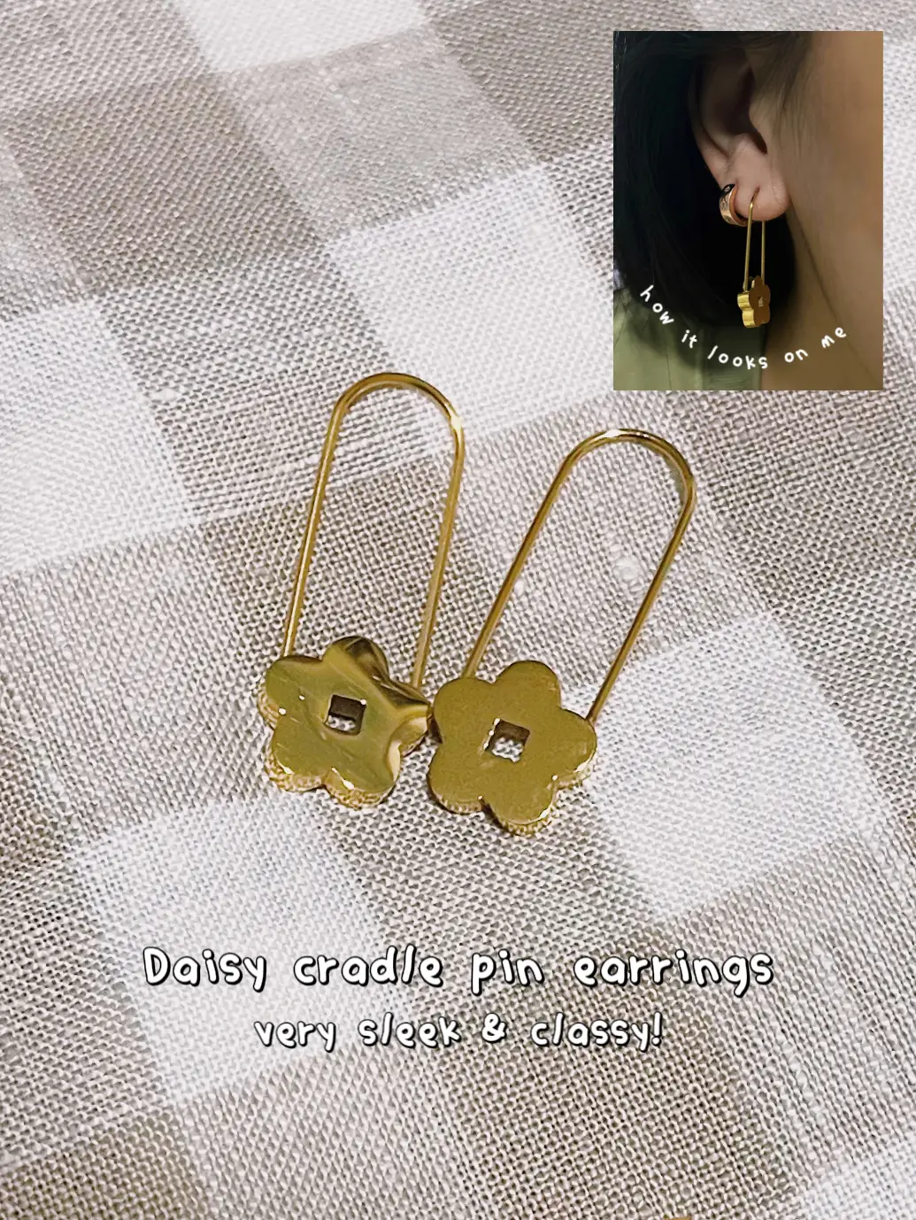 Crazy in Lock Earrings Set S00 - Women - Fashion Jewelry