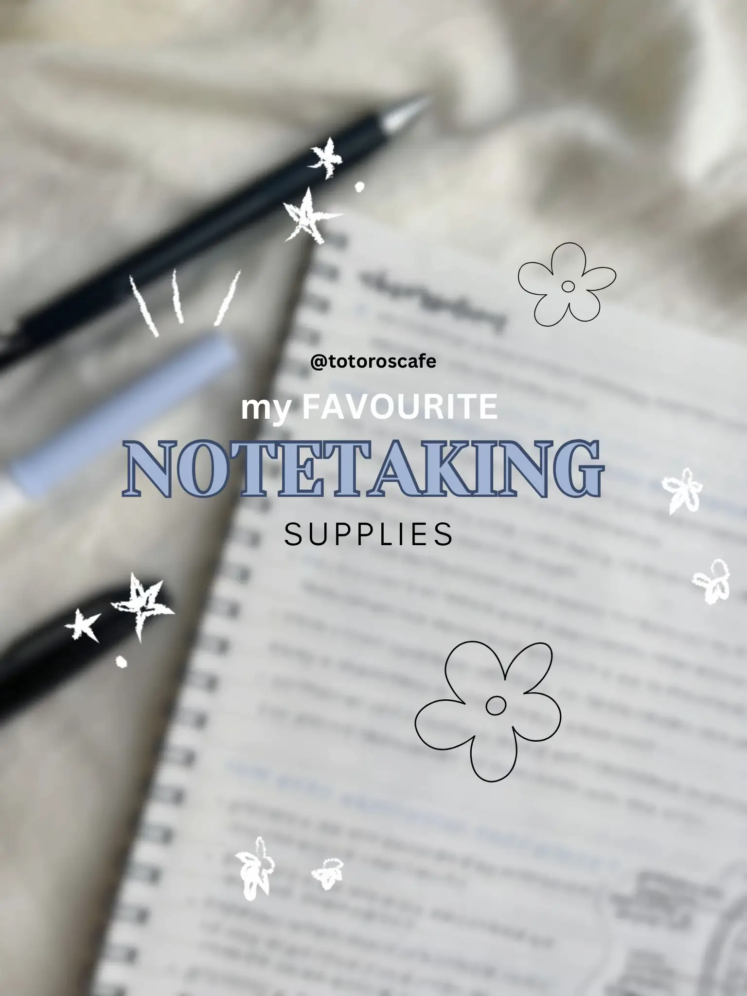 my FAV notetaking supplies!, Gallery posted by grace:)