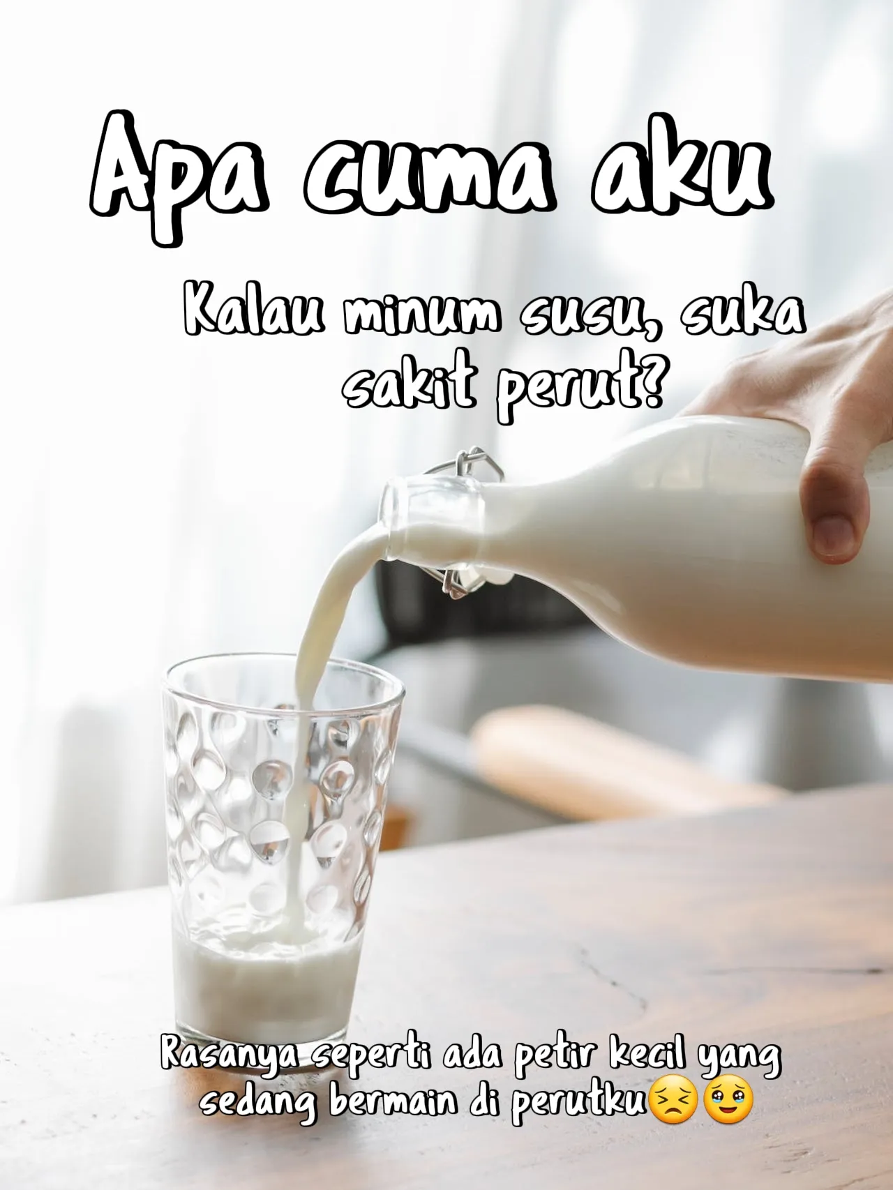 Apa cuma aku yang sakit perut kalau minum susu แกลเลอรีที่โพสต์โดย Groselina Lemon8