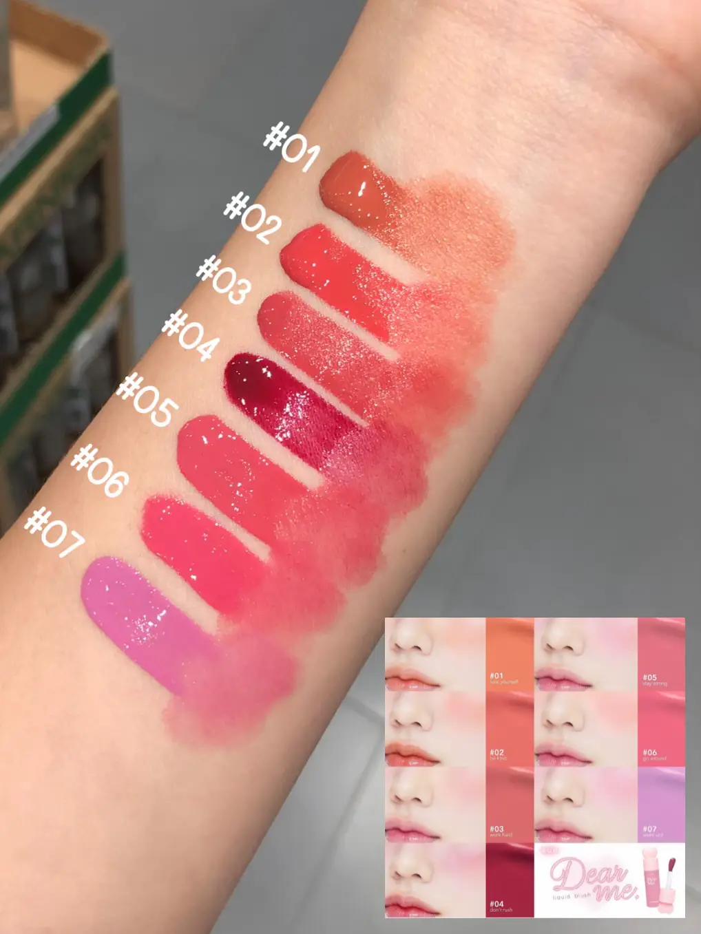 4U2 Dear ME Liquid Blush🐰 🎀 แกลเลอรีที่โพสต์โดย lover.im 💖 Lemon8