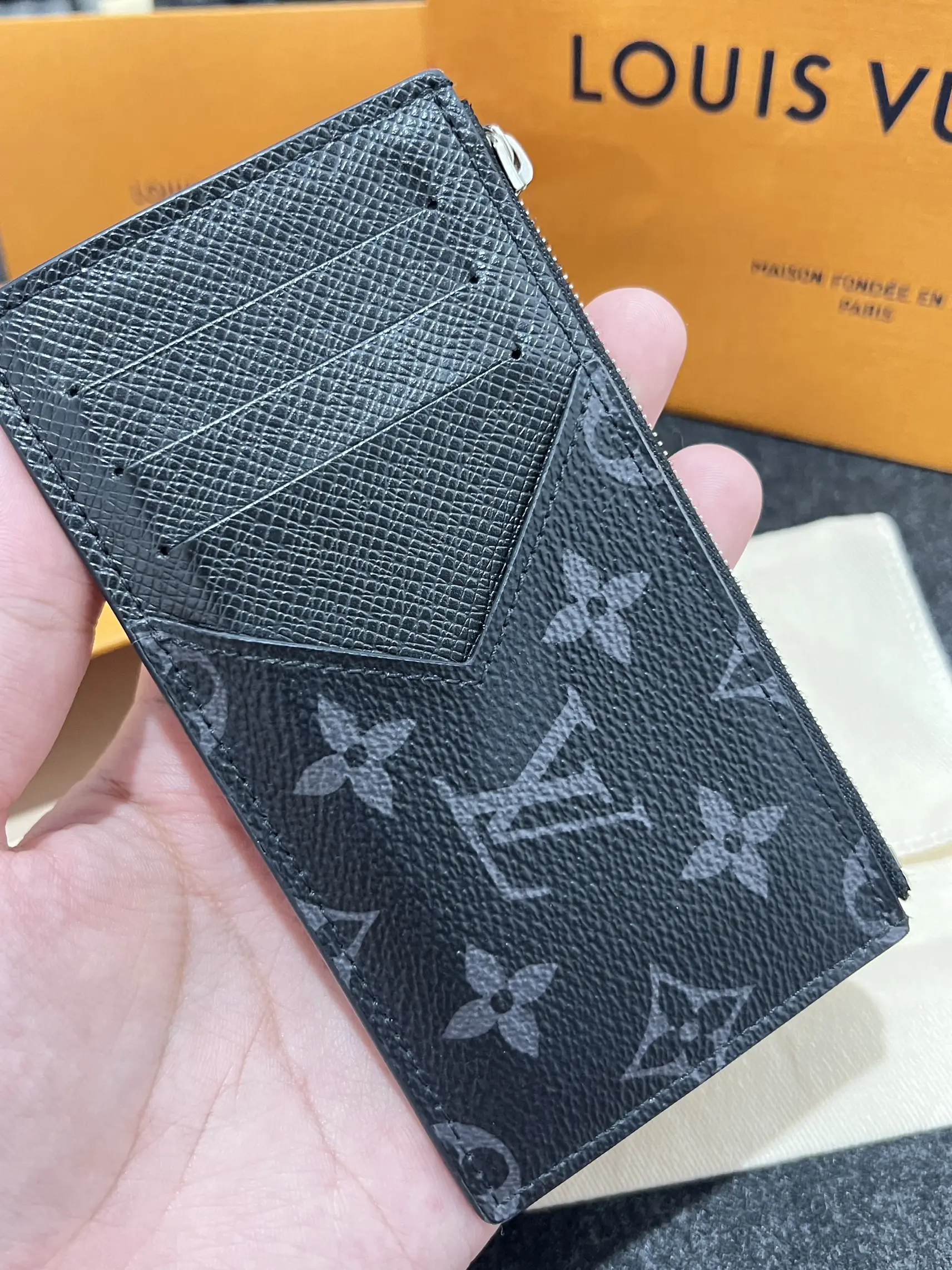 Easy DIY Louis Vuitton Coin Card Holder