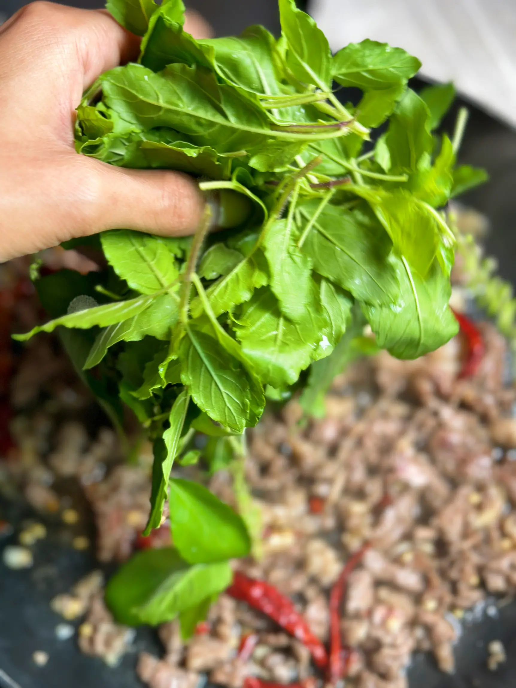 australian-ridge-neck-texture-organic-basil-leaf-stir-home-grown