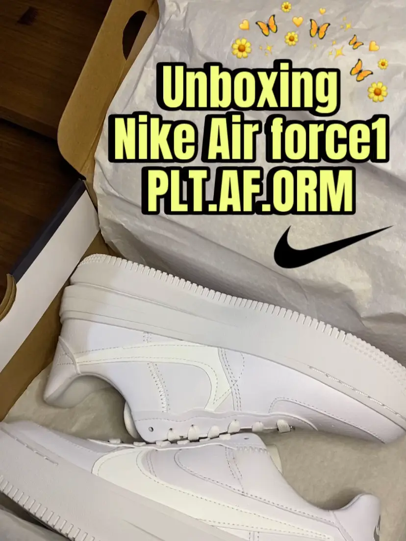 Nike Air Force 1 LV8 Utility Black / White ( Off White) Unboxing