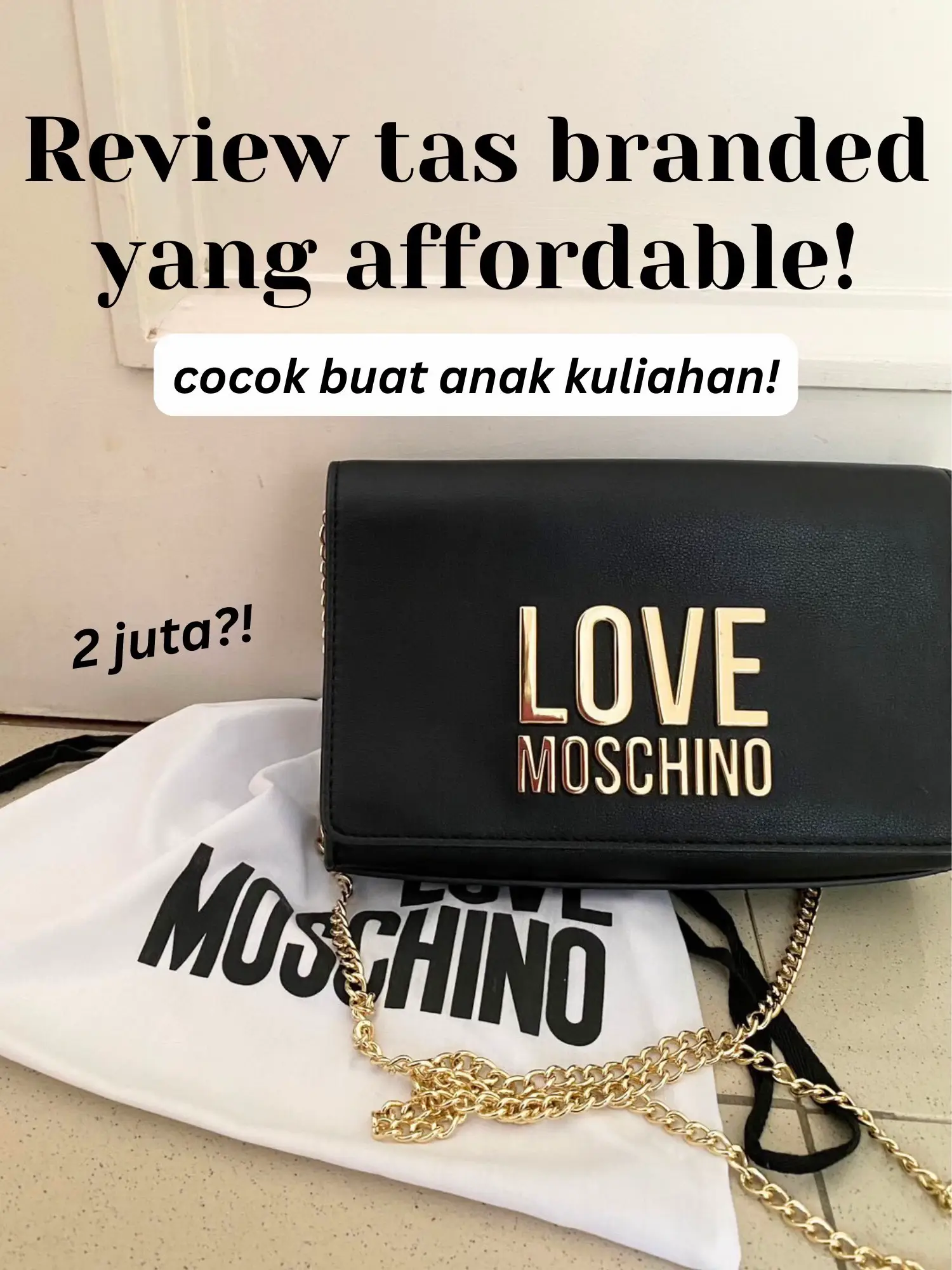 Beda moschino discount dan love moschino