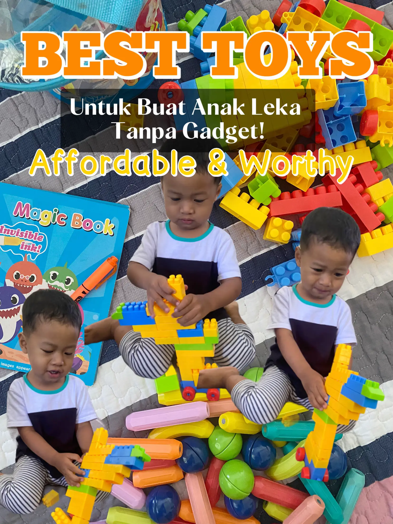BEST TOYS TO AVOID KIDS FROM GADGET📌 Galeri disiarkan oleh firajamain