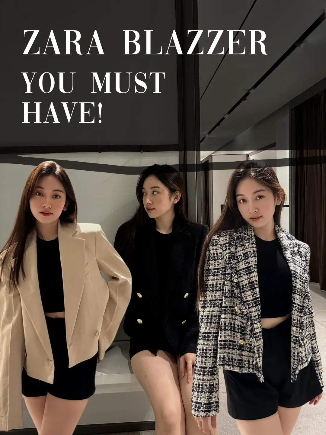 Zara Blazzer You Must Have!🖤 | Gallery posted by Regienashael | Lemon8