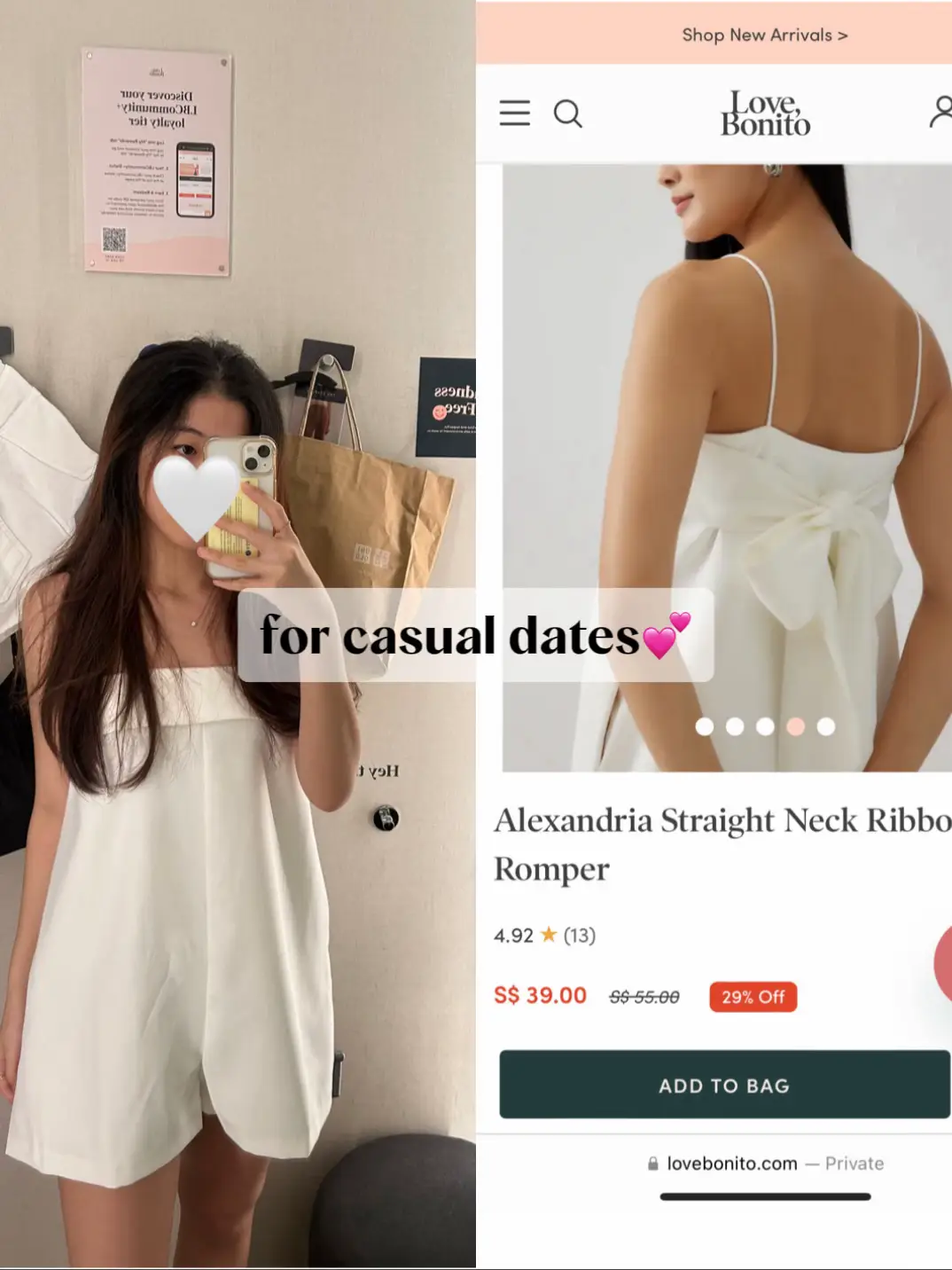Buy Cotton-based Stick-On Bra @ Love, Bonito Malaysia, Shop Women's  Fashion Online