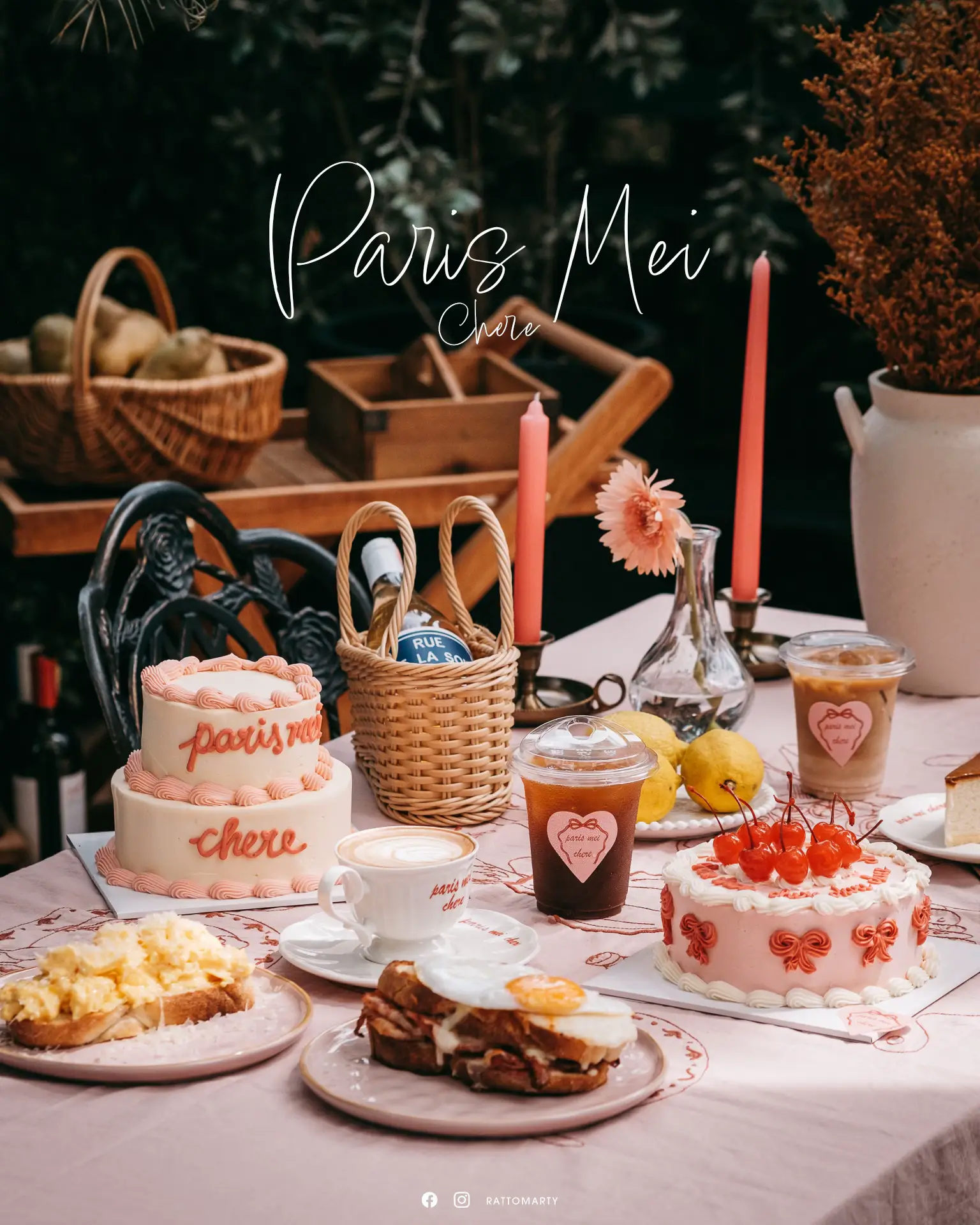 Paris Mei opens Pop up cafe as Paris Mei Chere Gallery posted by