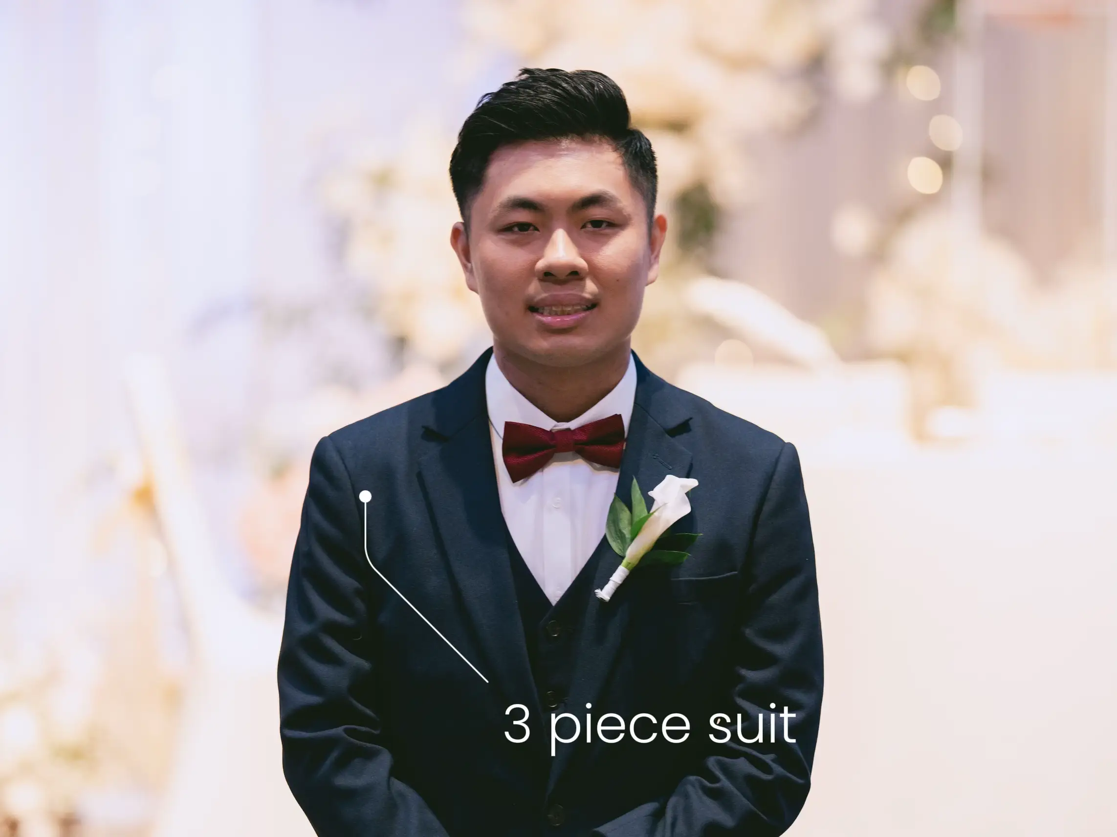 Children Kid Boy's Pink 3 Pieces Black Pointed Collar Suits Tuxedos  Wedding/Prom (Jacket+Pants+Vest) Master Of Ceremonies Dress