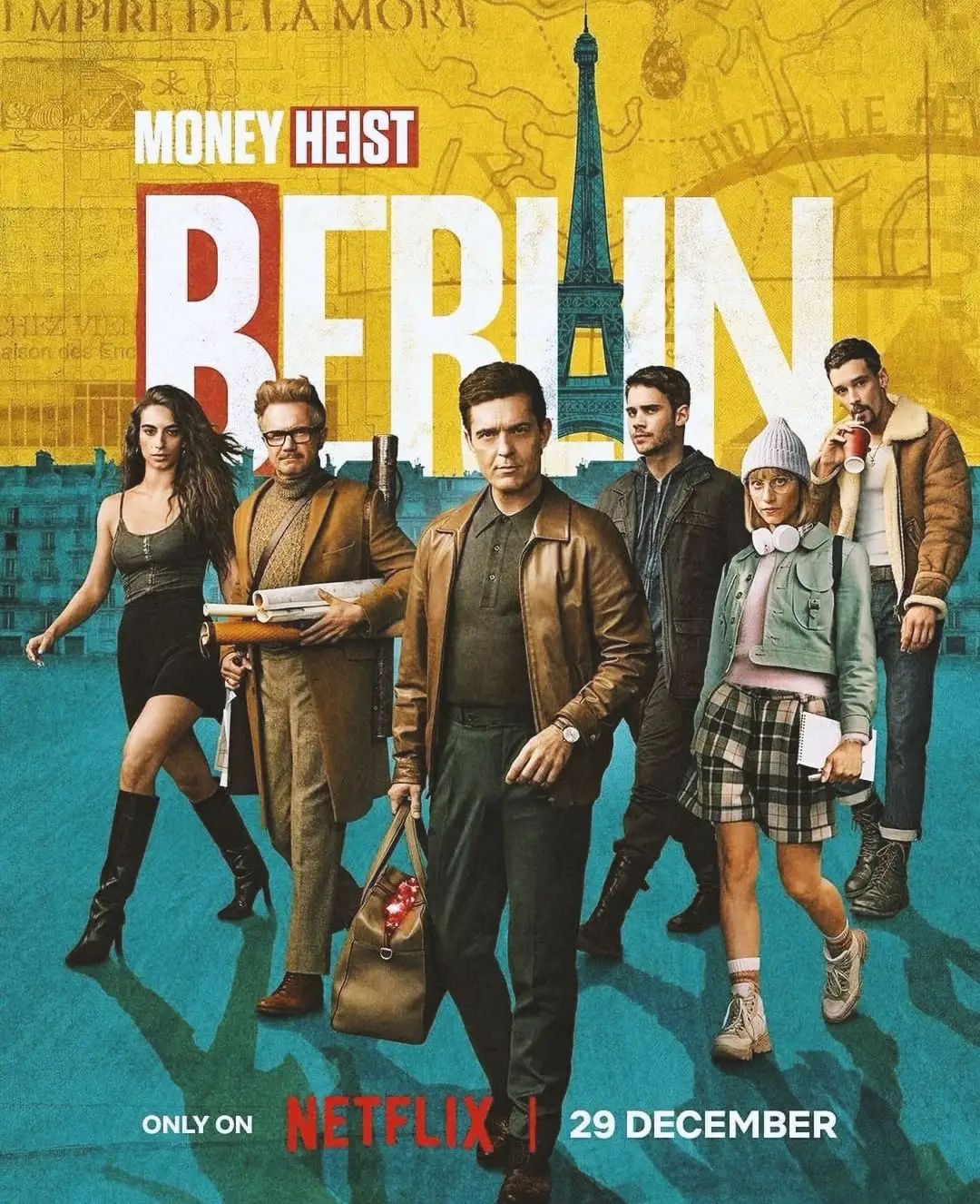 รีวิวซีรีส์ Money Heist : Berlin | Netflix 💎 | แกลเลอรีที่โพสต์โดย ห่มผ้าดูหนัง | Lemon8