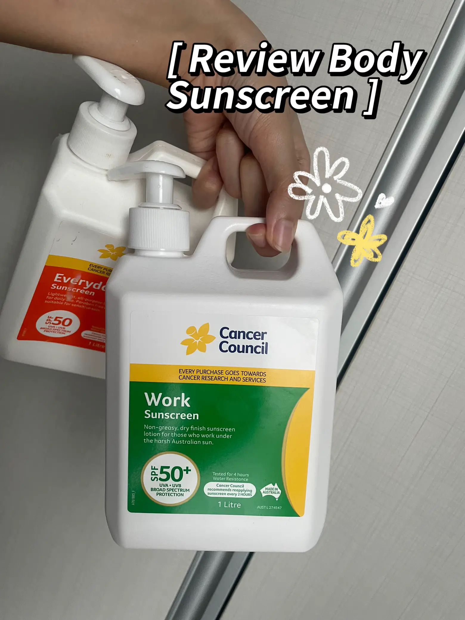 [ Review Cancer Council สูตรสีเขียว🧚🏻‍♀️🧤] | แกลเลอรีที่โพสต์โดย ...