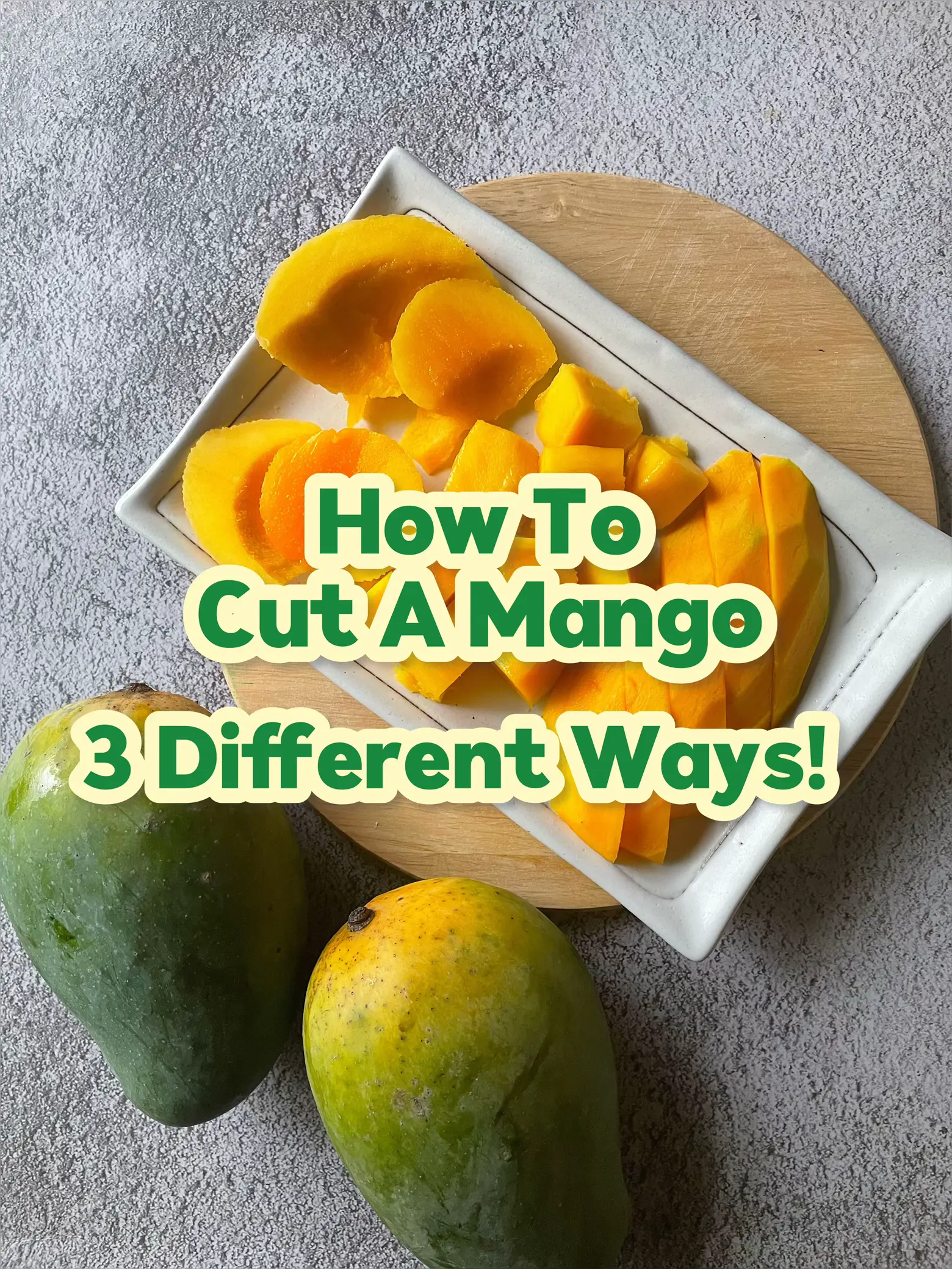 How to Cut a Mango (3 different ways!)