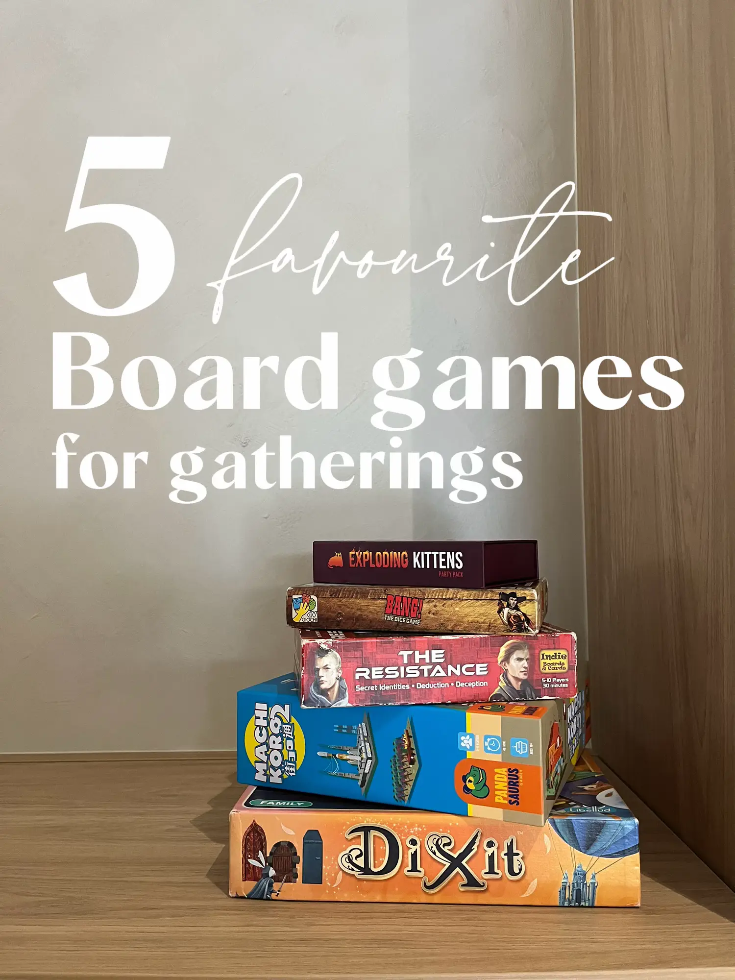 Our favourite board games for all guests!, Gallery posted by B&E