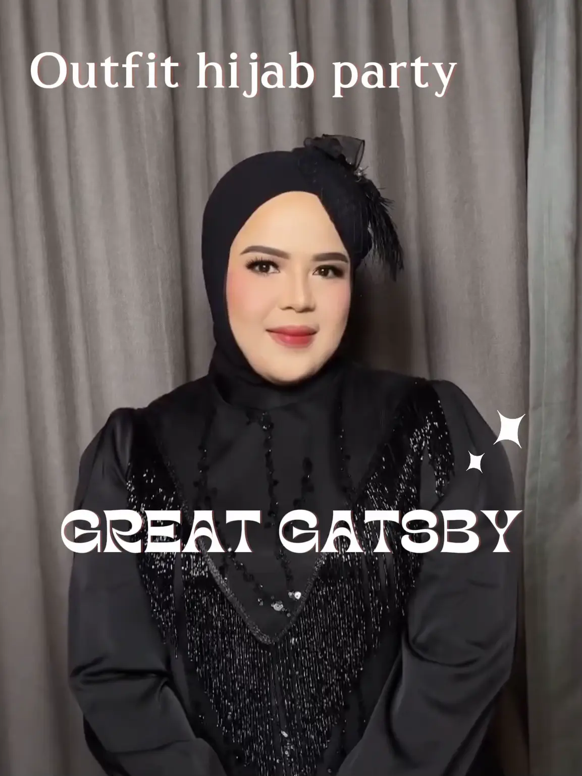 Gatsby style dress clearance hijab