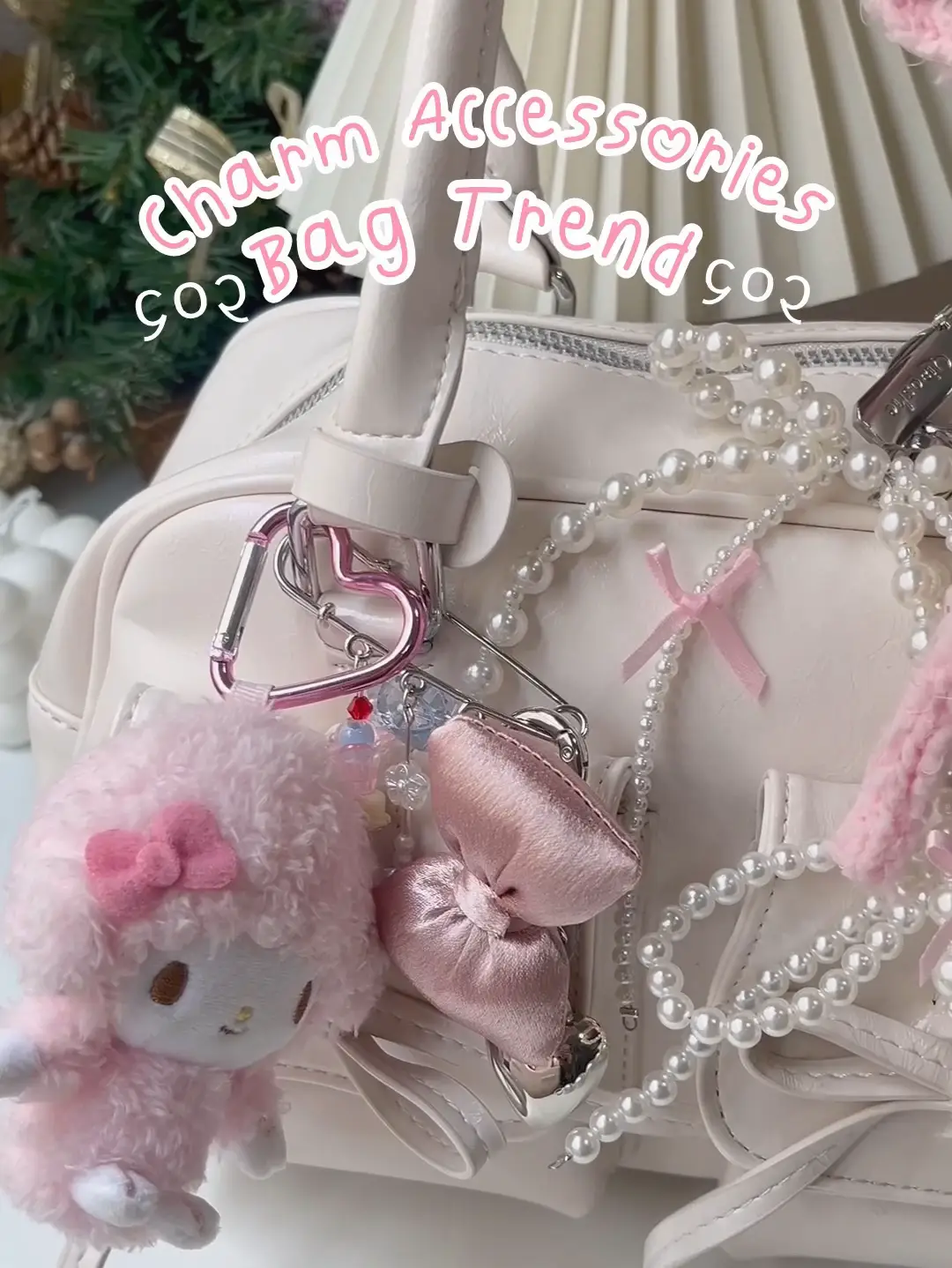 'Varina' charm Bag accessories