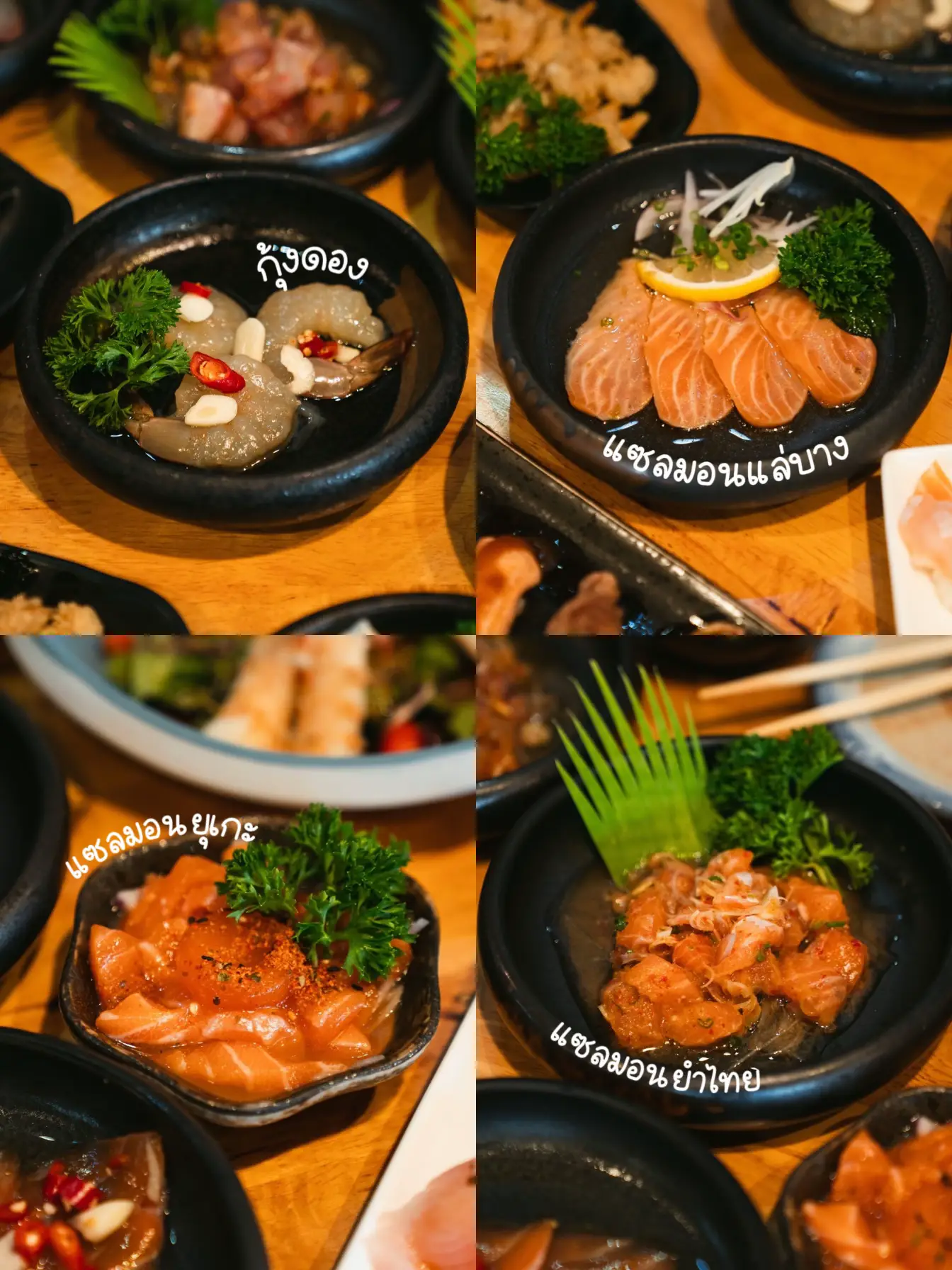 Menu Buffet Okami Sushi 599+