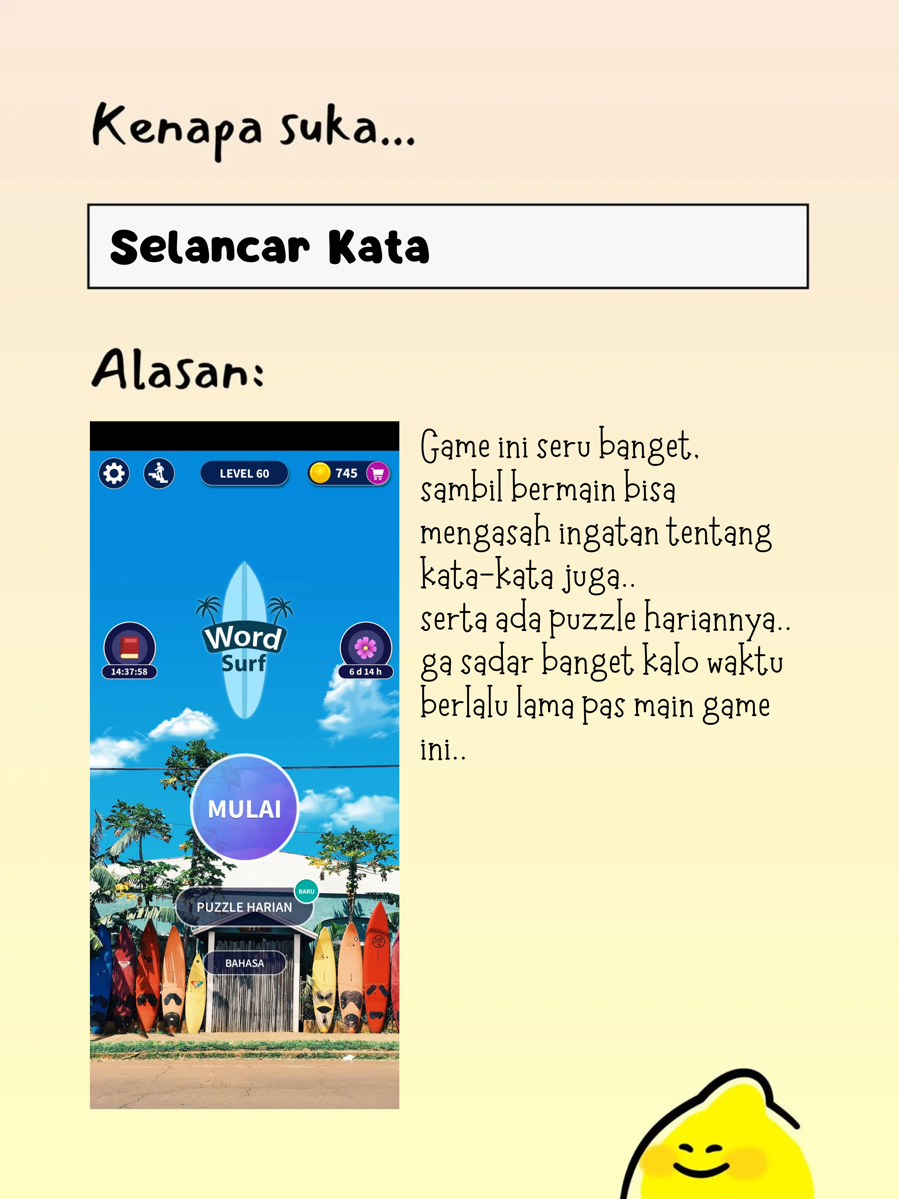 Games Seru Bikin Lupa Waktu | Galeri diposting oleh NARA✨ | Lemon8