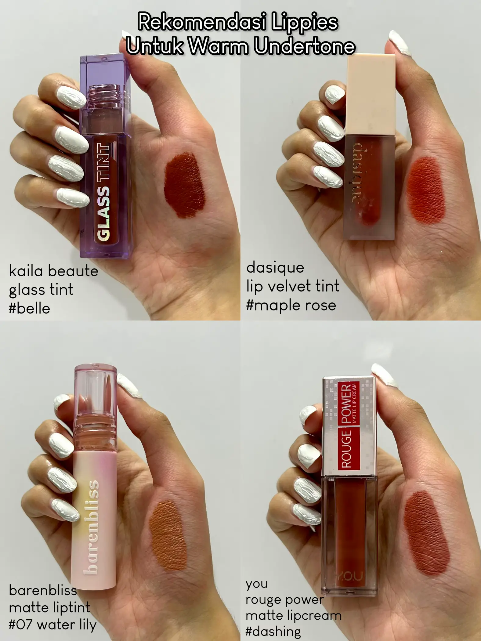 [SAVE] Cara Memilih Lippies Sesuai Undetone Kamu! | Galeri Diposting ...