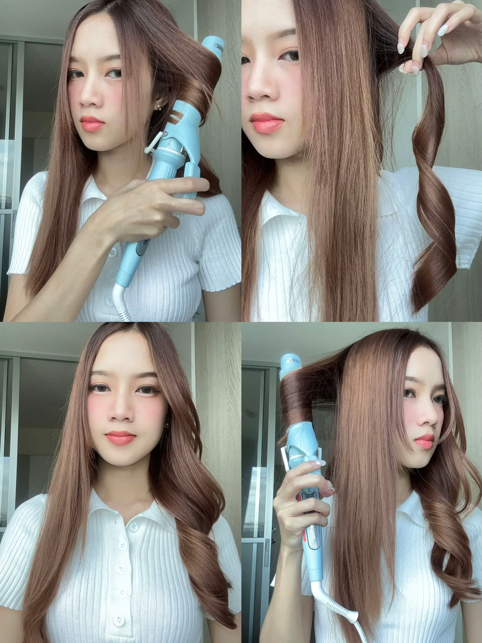 Korean loose outlet curls