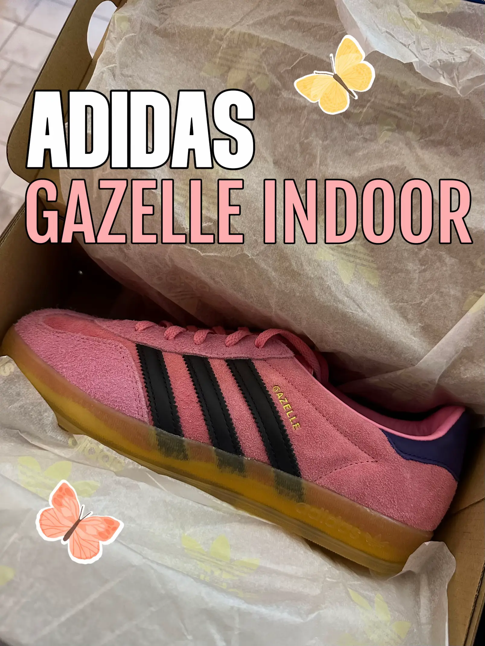 定価販売 adidas Gazelle Indoor アディダス ガゼル インドア ピンク