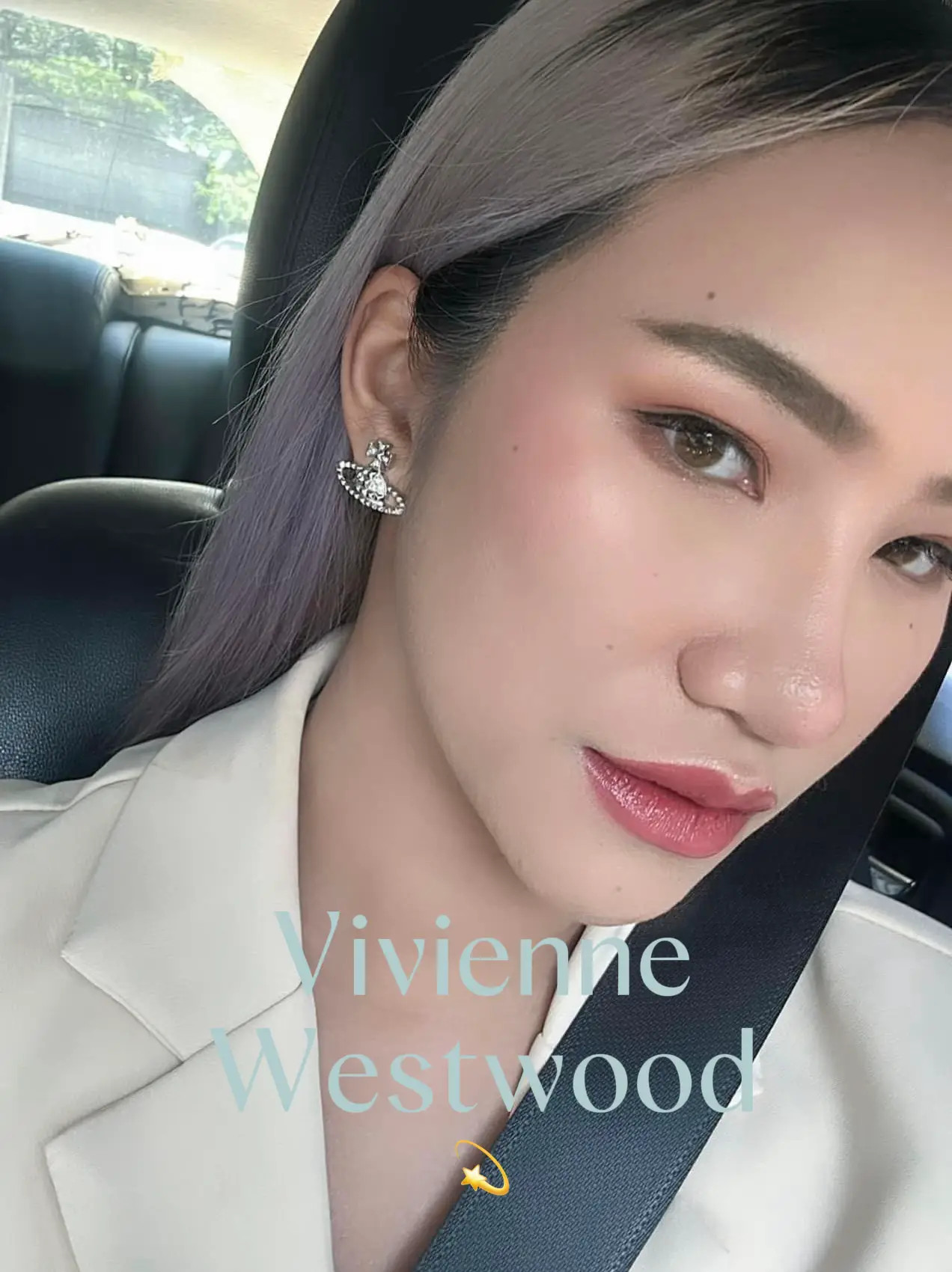 Vivienne westwood hot sale earrings big