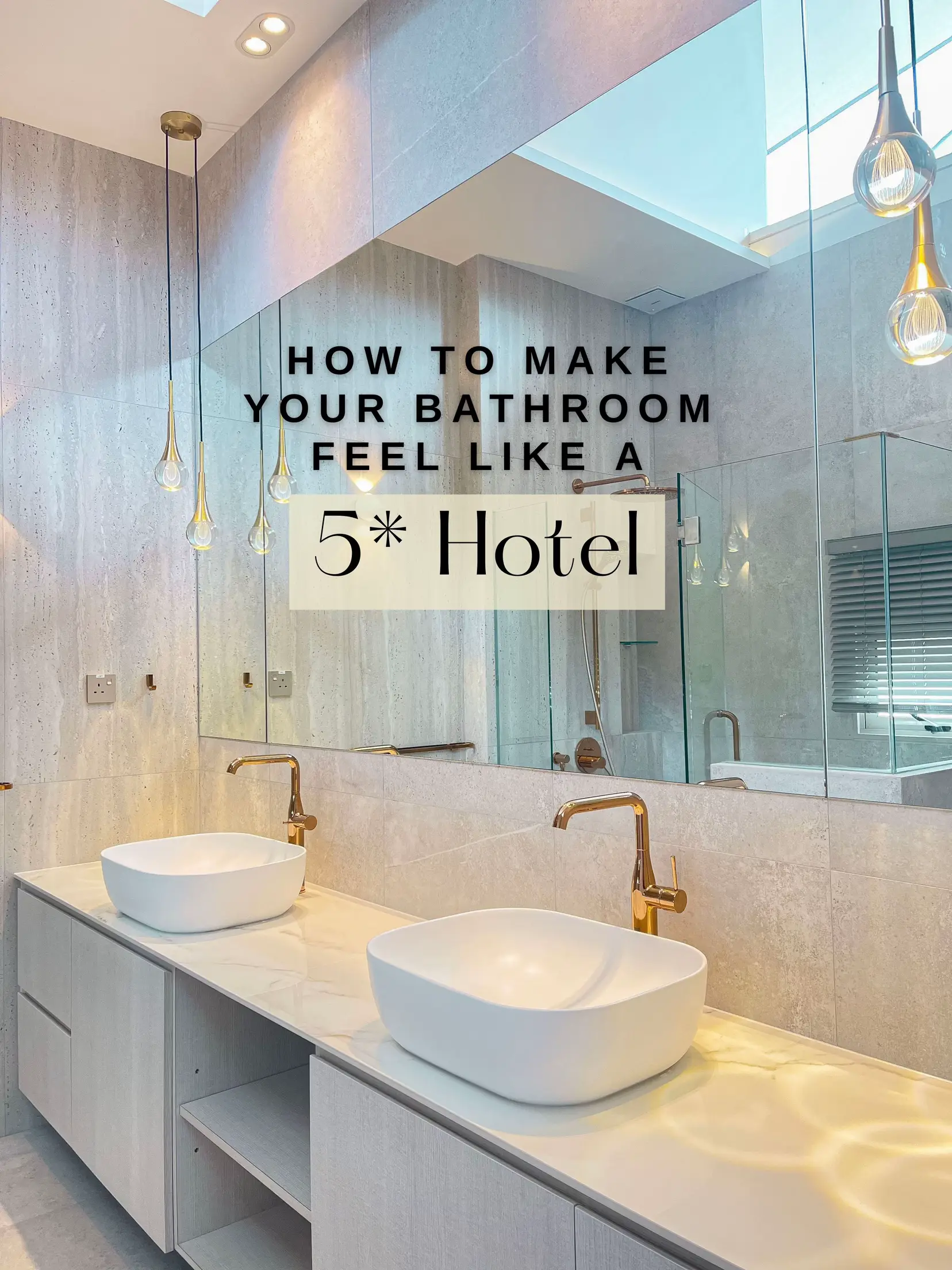 15 Ideas To Transform Your Guest Bathroom Feel Like A 5-Star Hotel