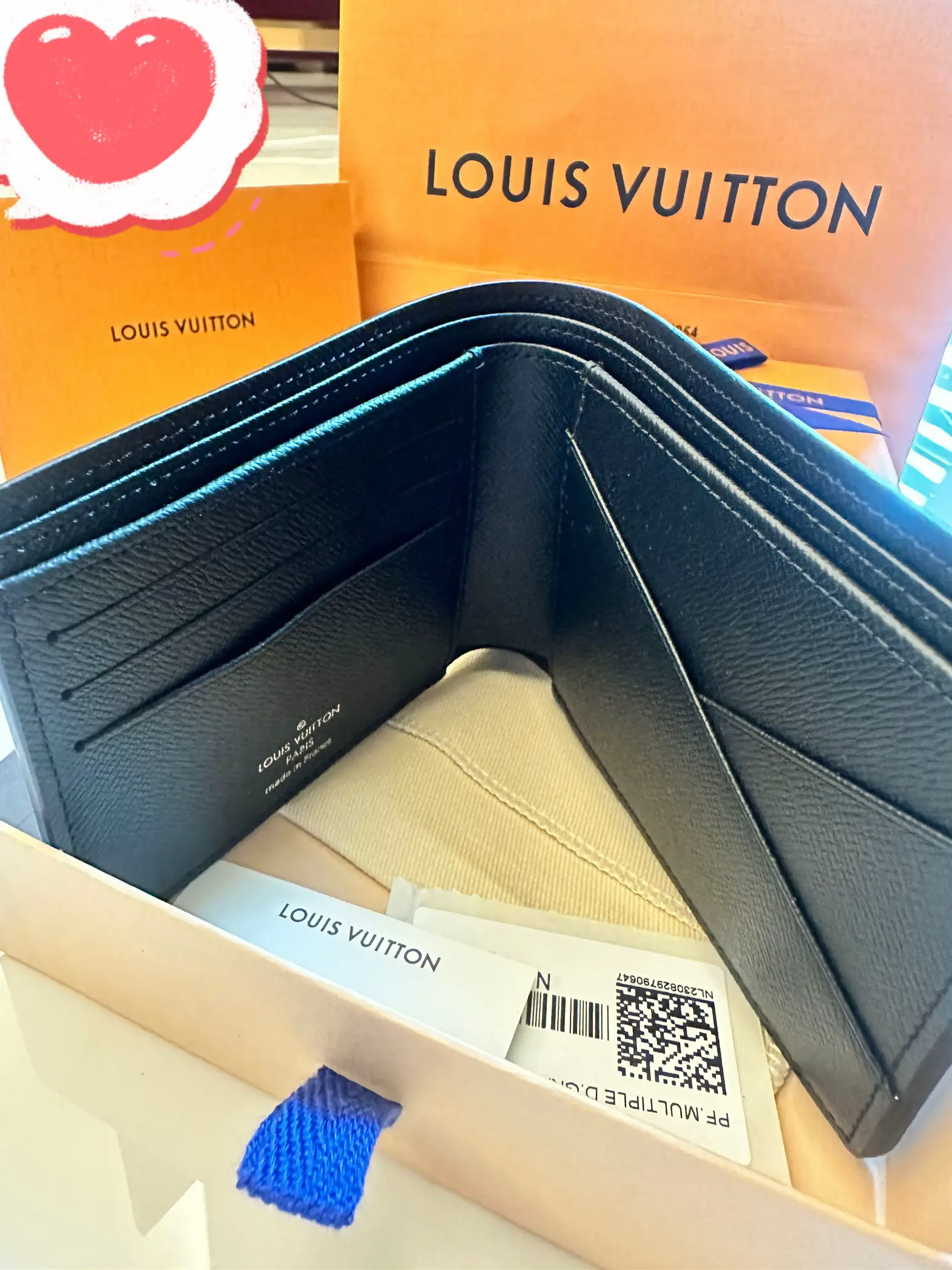 LOUIS VUITTON Multiple Wallet N62663 UNBOX