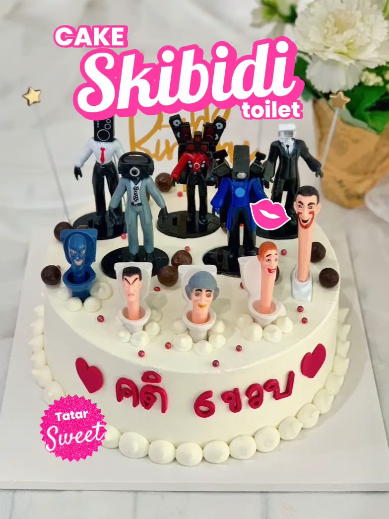 Shop Skibidi Cake Topper with great discounts and prices online