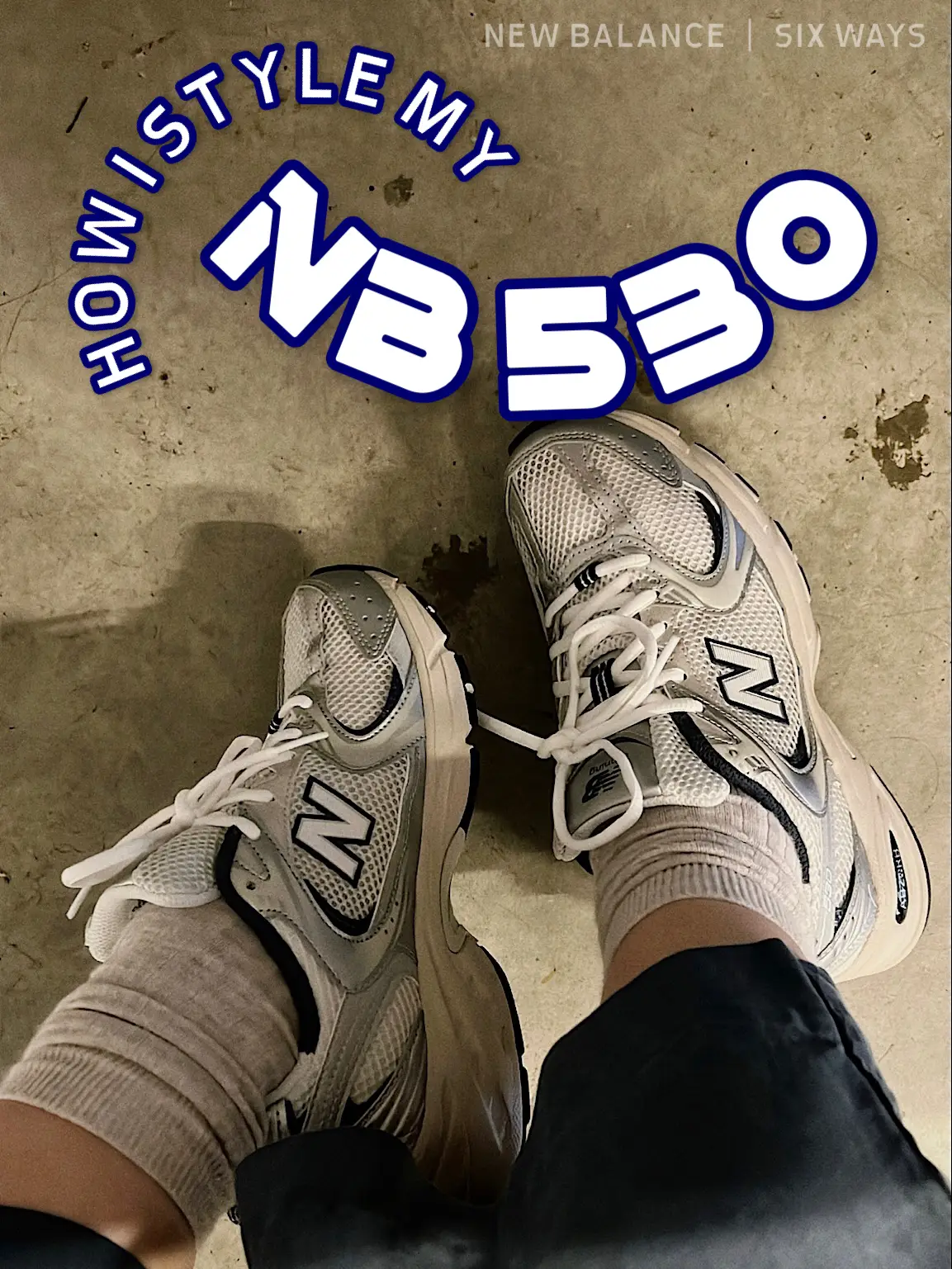 Styling my New Balance 9060s 🌀 #newbalance #nb #nb9060 #kicks #sneake, New Balance 530
