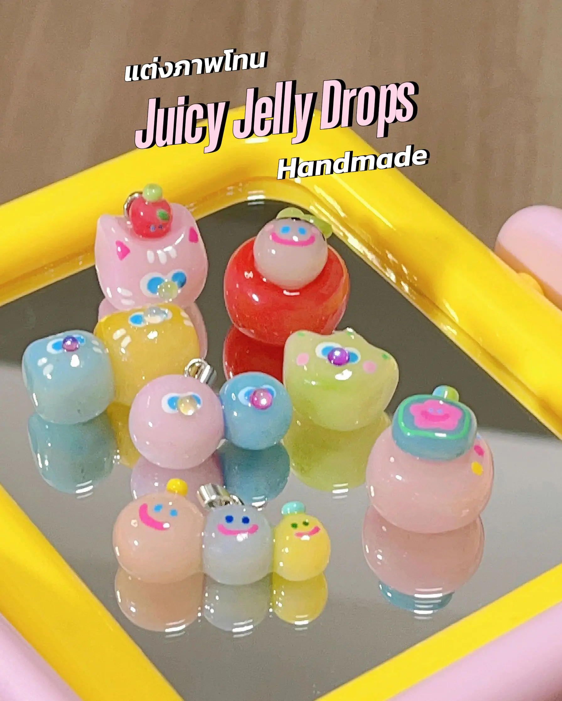 Handmade｜Juicy Jelly Drops Gallery posted by Uta ยูทา 🌙 Lemon8