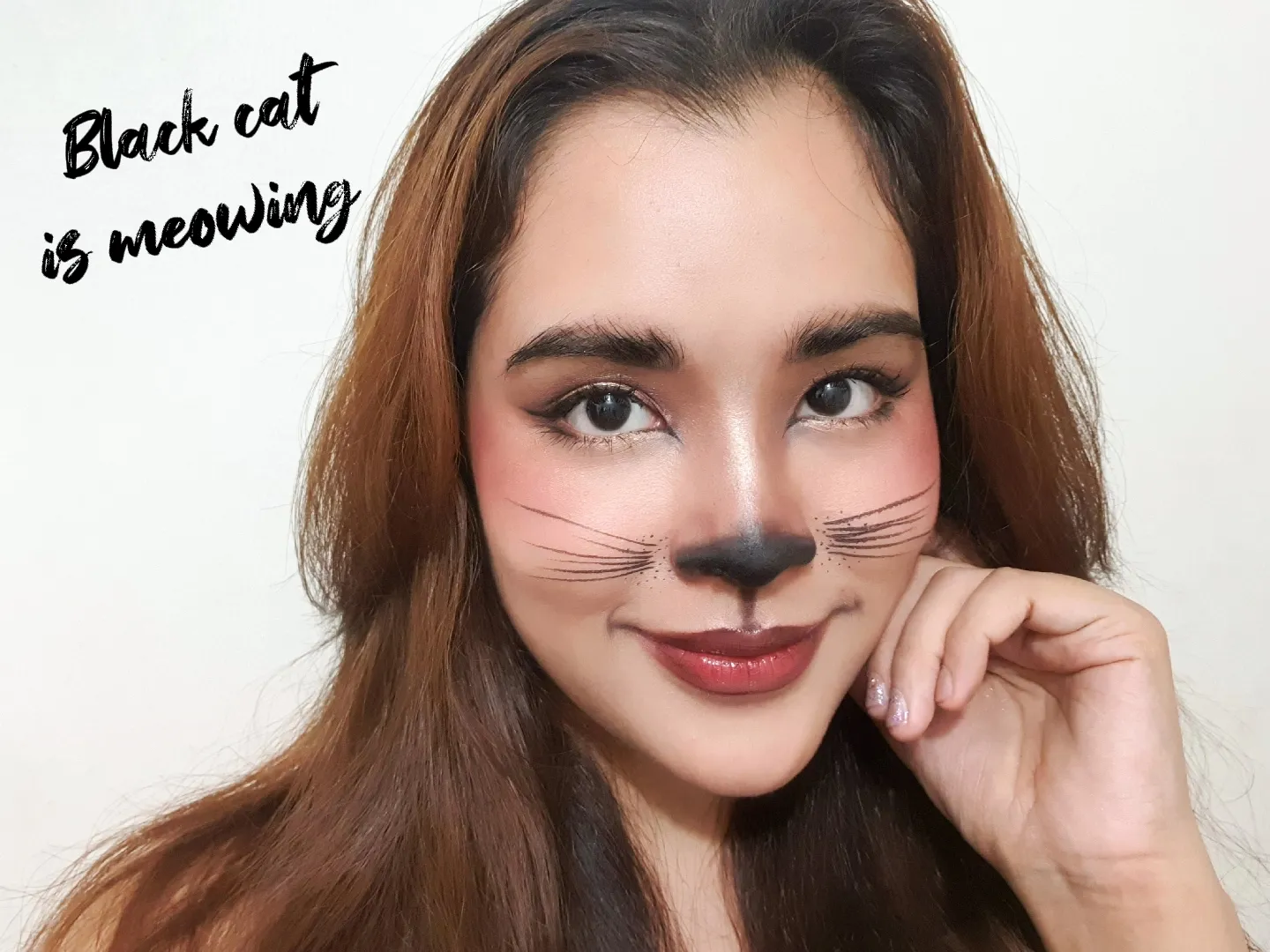 Black Cat Makeup - Face Paint Look