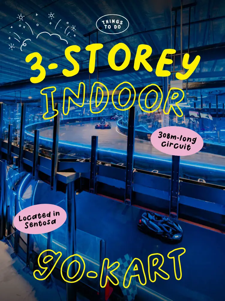 Just Opened: The Only Indoor Go-Kart Circuit In SG's images(0)
