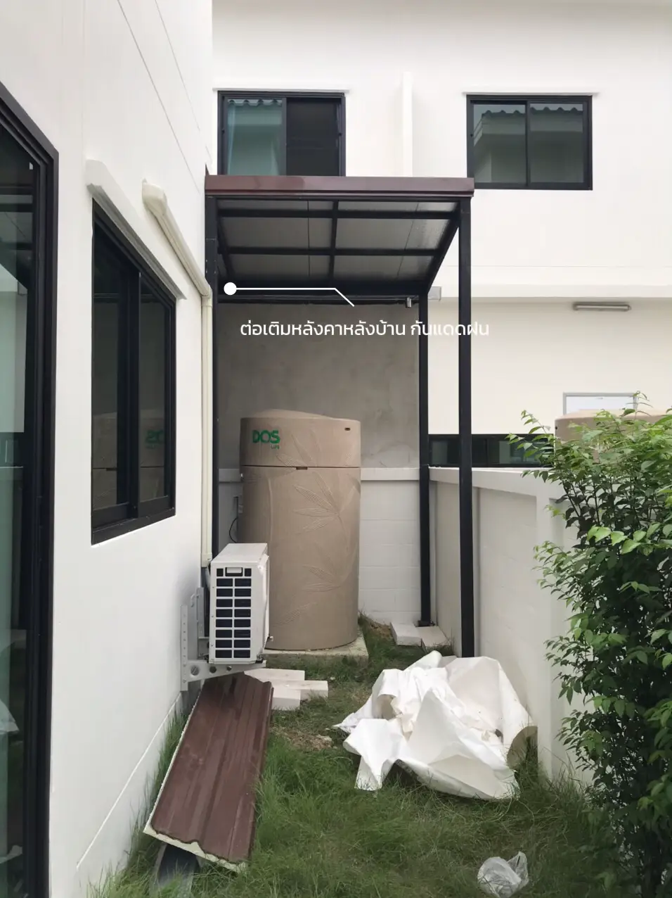 ต่อเติมครัวหลังบ้าน หลังคา2ชั้น - การค้นหาใน Lemon8