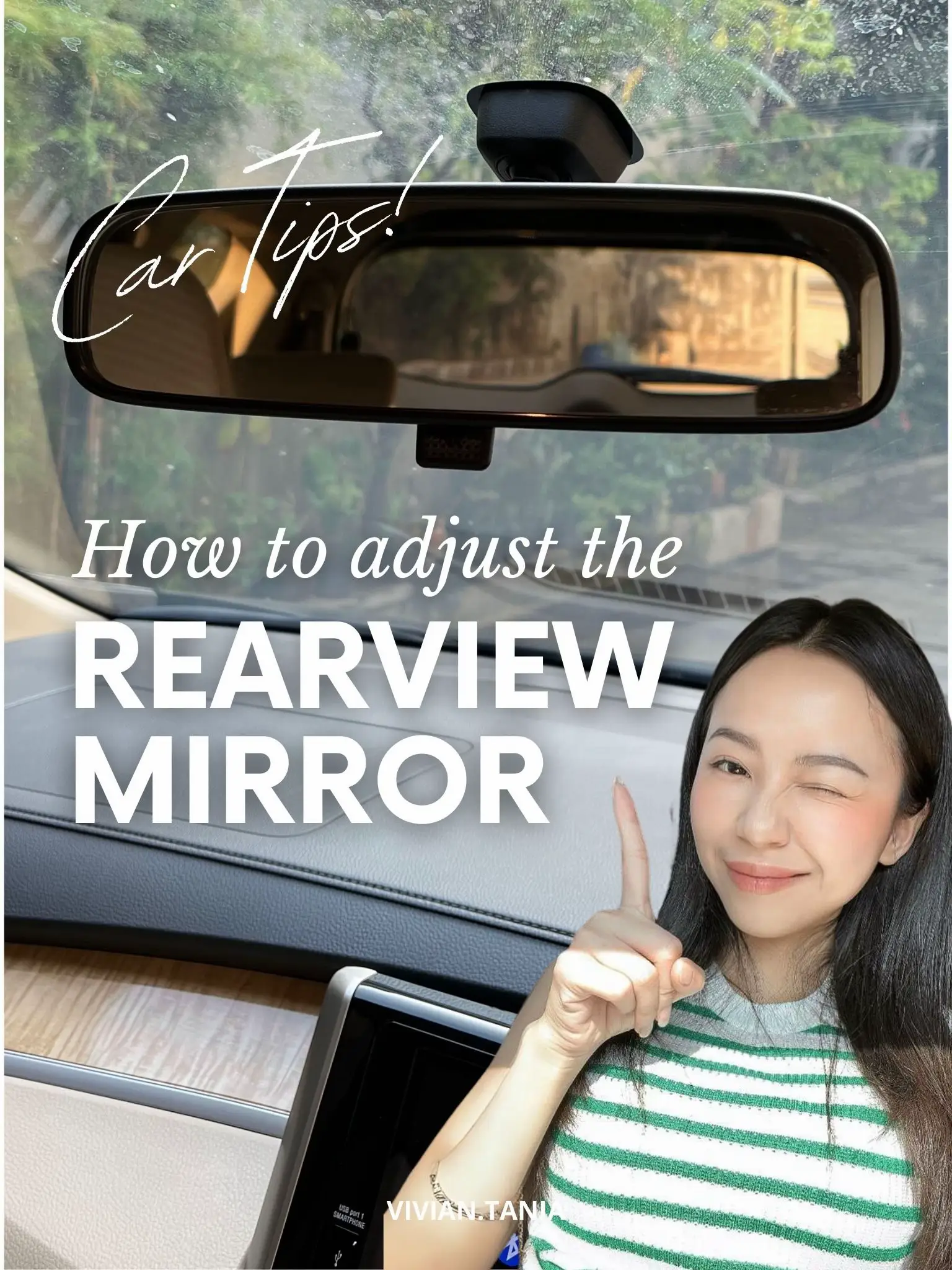 How to adjust the REARVIEW MIRROR properly! Galeri diposting oleh