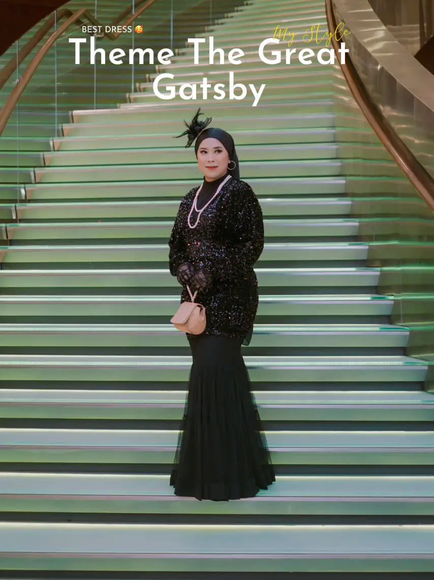 Gatsby dress outlet muslimah