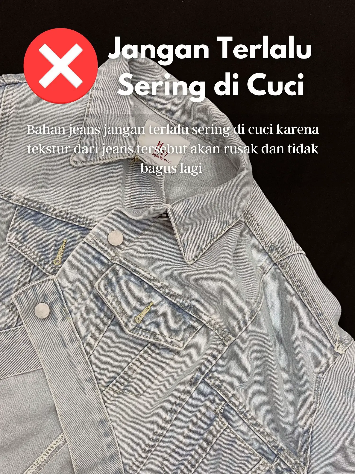 Cara cuci jeans outlet levis