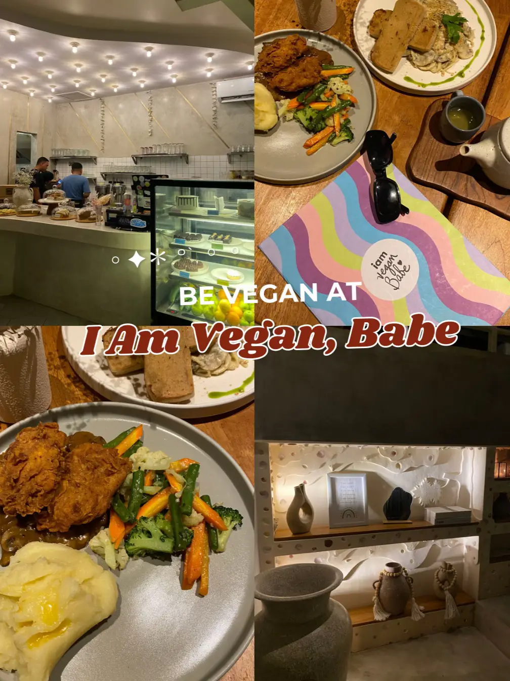 Trying Vegan Foods At I Am Vegan Babe!😍 | Galeri Diposting Oleh Jess ...