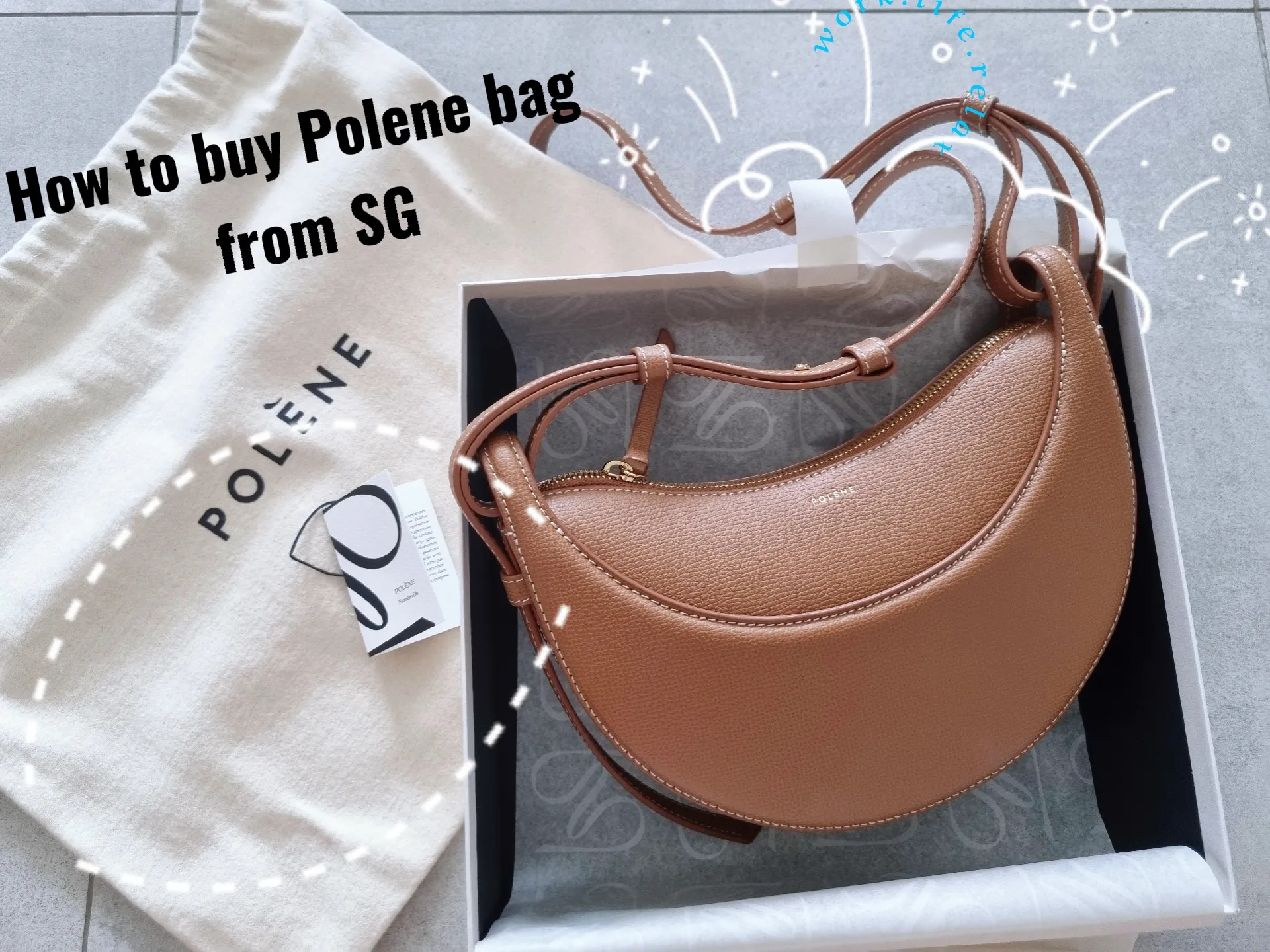 How to Spot a Fake Polene Bag - since wen