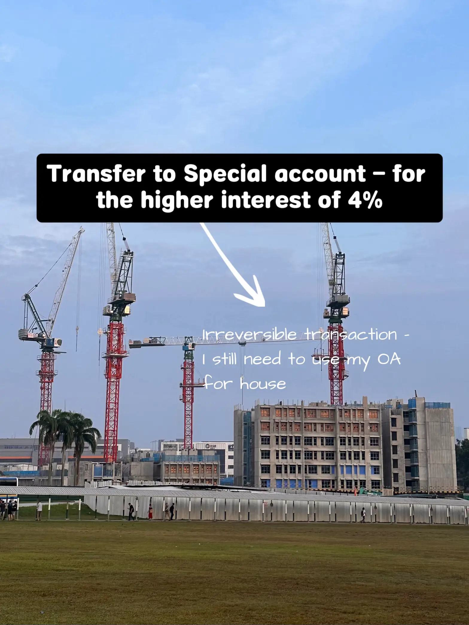 Let’s see how can I use my OA before I pay my BTO🏠 แกลเลอรีที่โพสต์