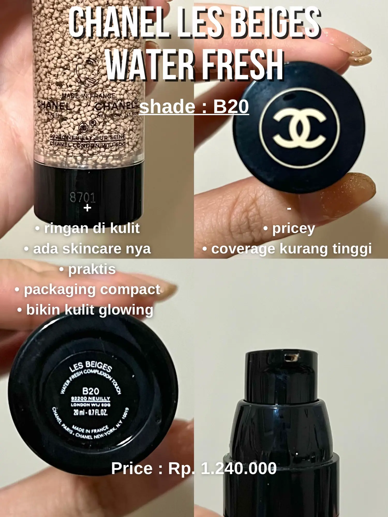 GIVEAWAY: Water-Fresh Complexion Touch shade B20 ✨