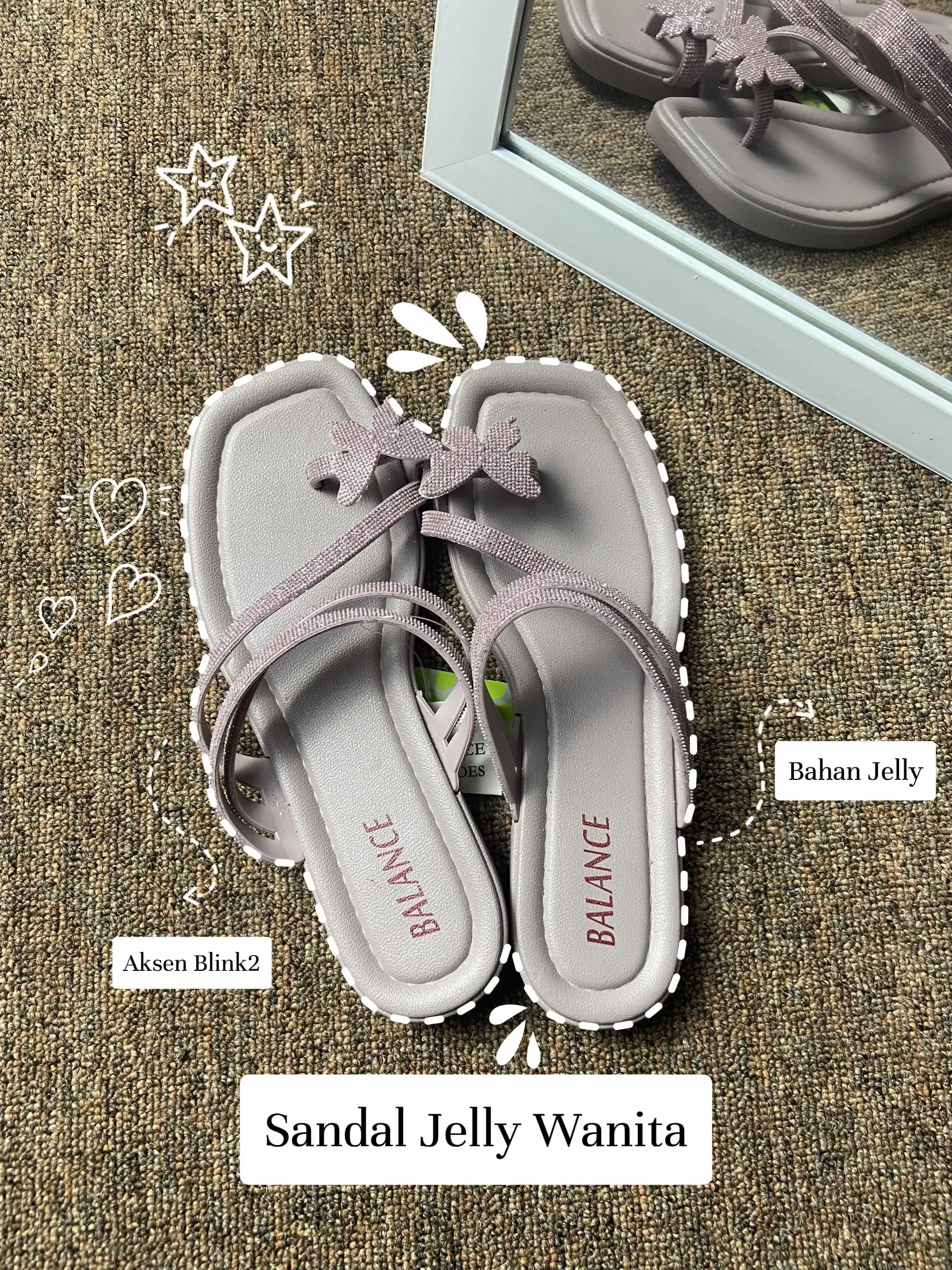 Sandal on sale jelly balance