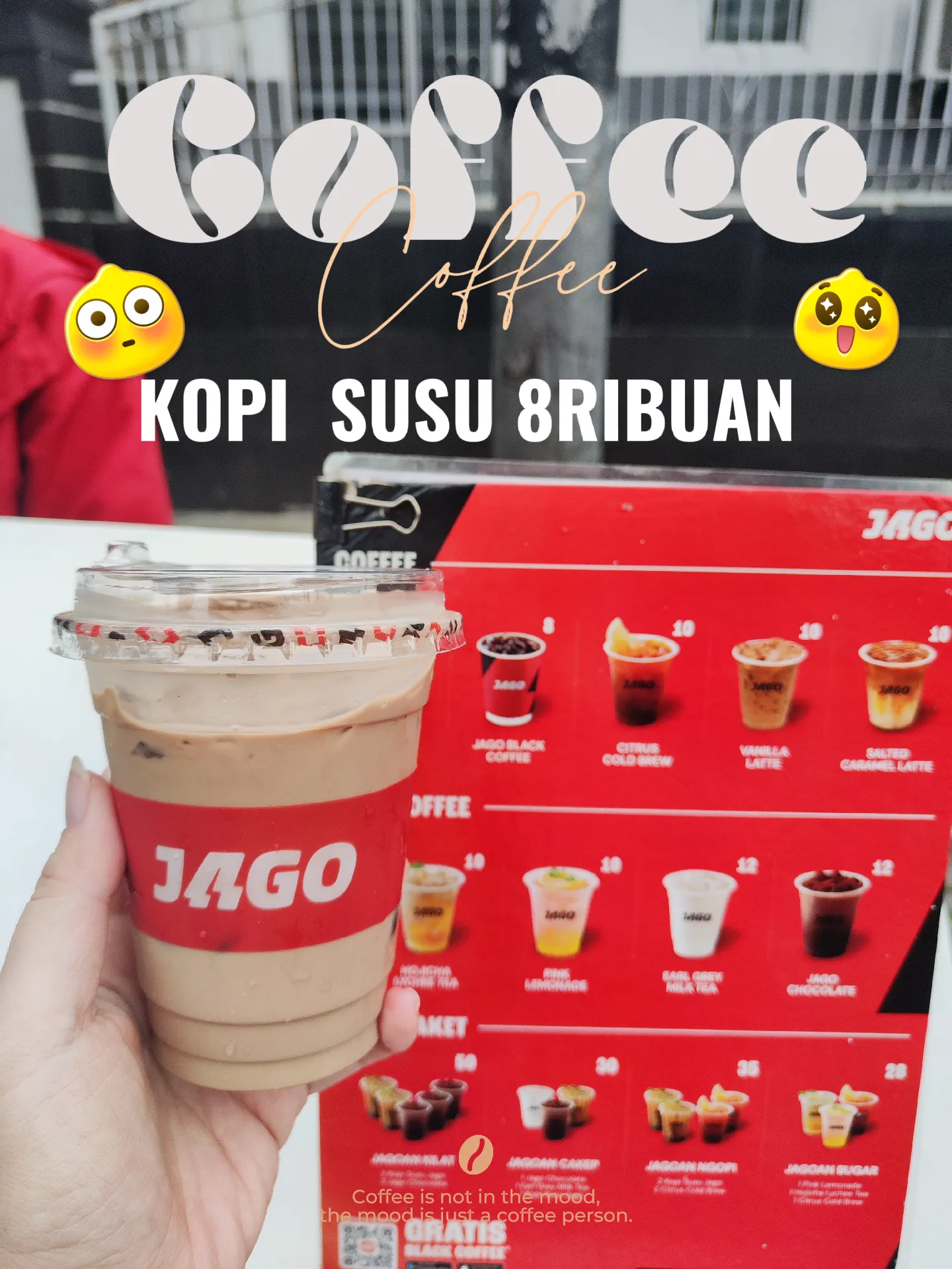 KOPI SUSU 8RIBU DI JAKARTA 😍 | Galeri diposting oleh LIST JAJAN | Lemon8