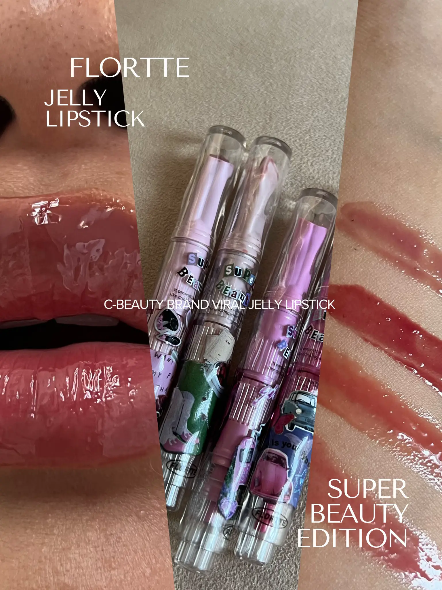 FLORTTE SUPER BEAUTY JELLY LIPSTICK | Learellaaが投稿したフォトブック | Lemon8