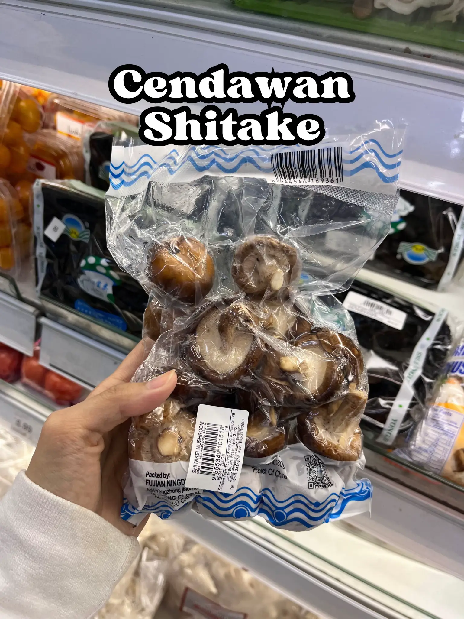 Shitake Mushroom / Cendawan Shitake 200g +